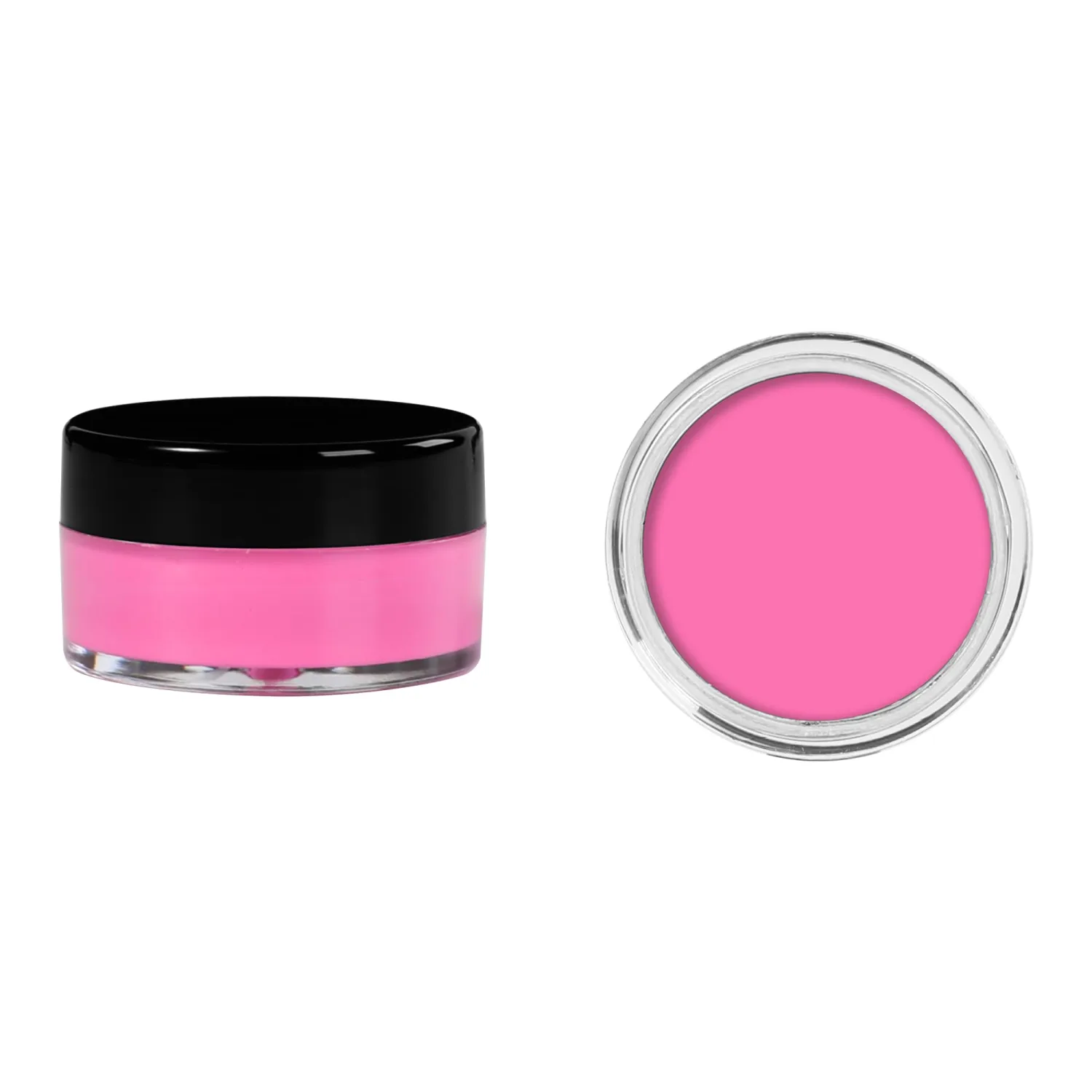 Pink Eyeshadow Cream, Blendable Smooth 2pcs Matte Pink Creamy Eyeshadow