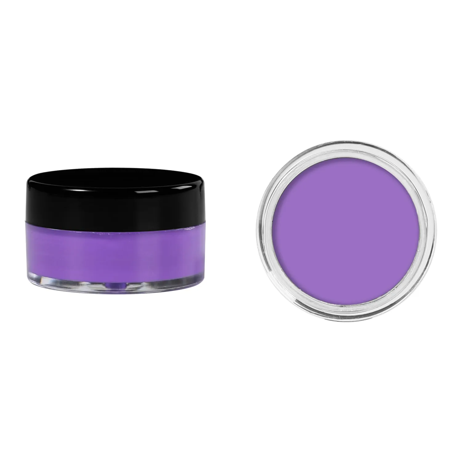 Purple Eyeshadow Cream, Blendable Smooth 2pcs Matte Purple Creamy Eyeshadow