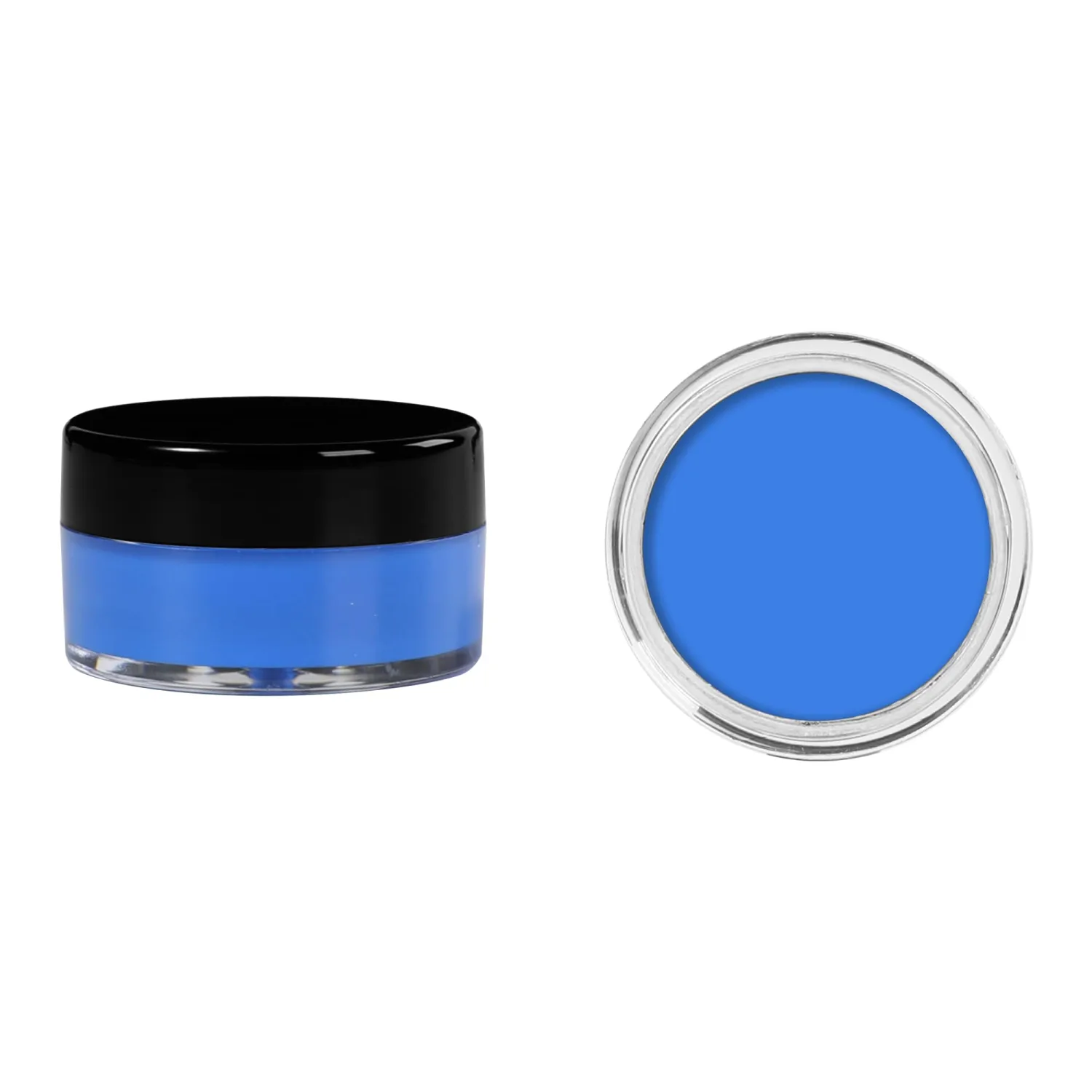 Blue Eyeshadow Cream, Blendable Smooth 2pcs Matte Blue Creamy Eyeshadow