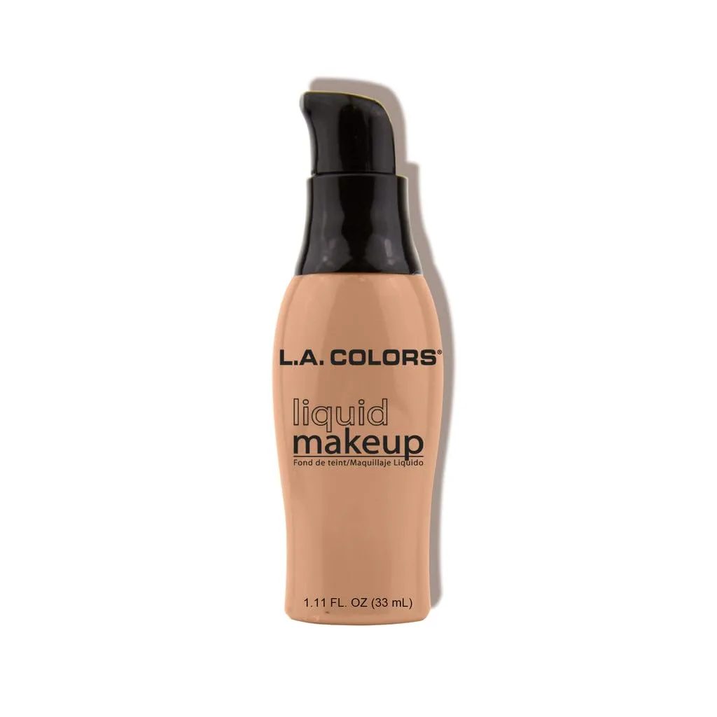 L.A. COLORS Liquid Makeup, Fair - Carded CBLM324 (Pack of 2)