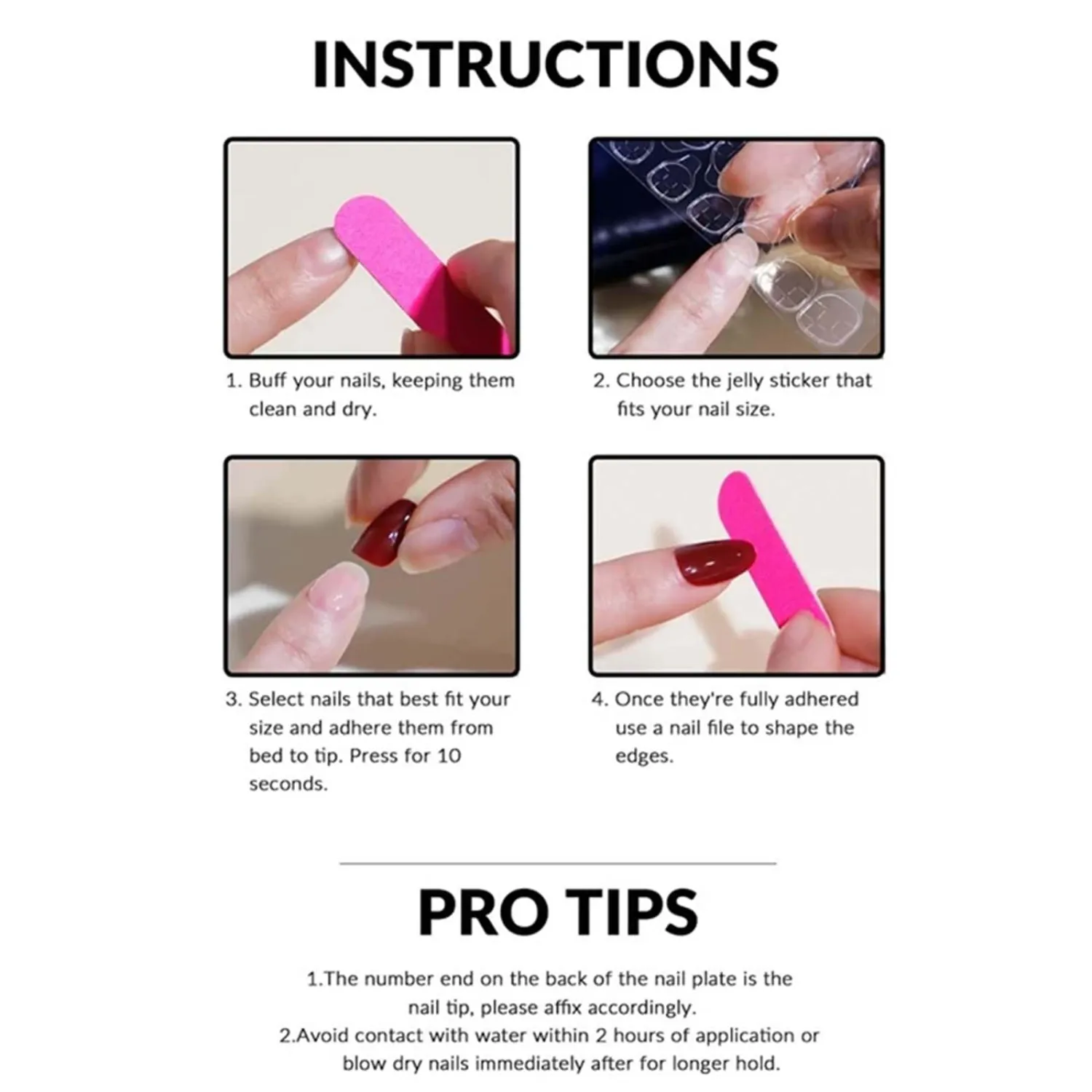 Long Gradient Press on Nails Square Fake Nails Nude Nails Tips Full Cover Crystal Gem Design False Nails for Women and Girls 24Pcs