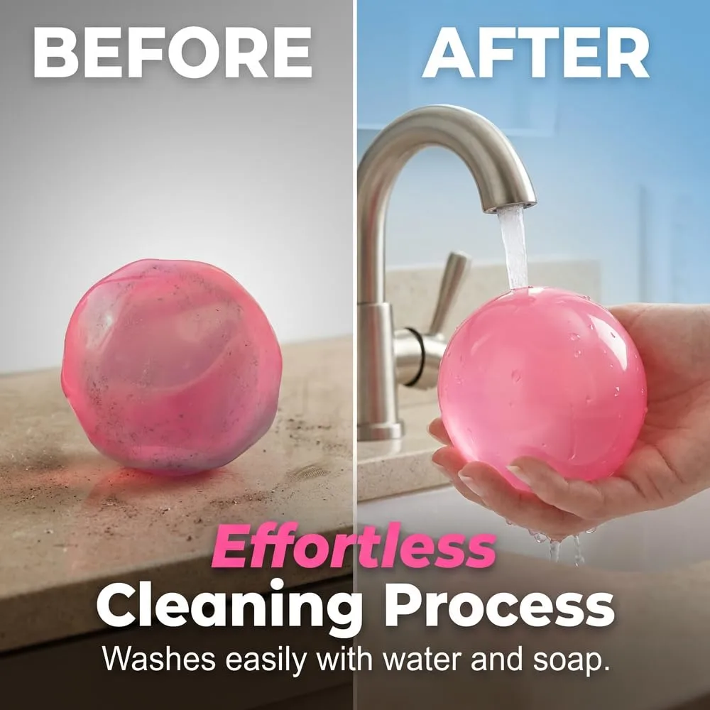 2026 New Coconut Oil Stress Ball, Dumpling Squishy Coconut Squeeze Stress Shapeable Ball, Non-Sticky Slow Rising Squeeze Balls, Portable Desk Squishies for Relaxation and Focus (Purple)
