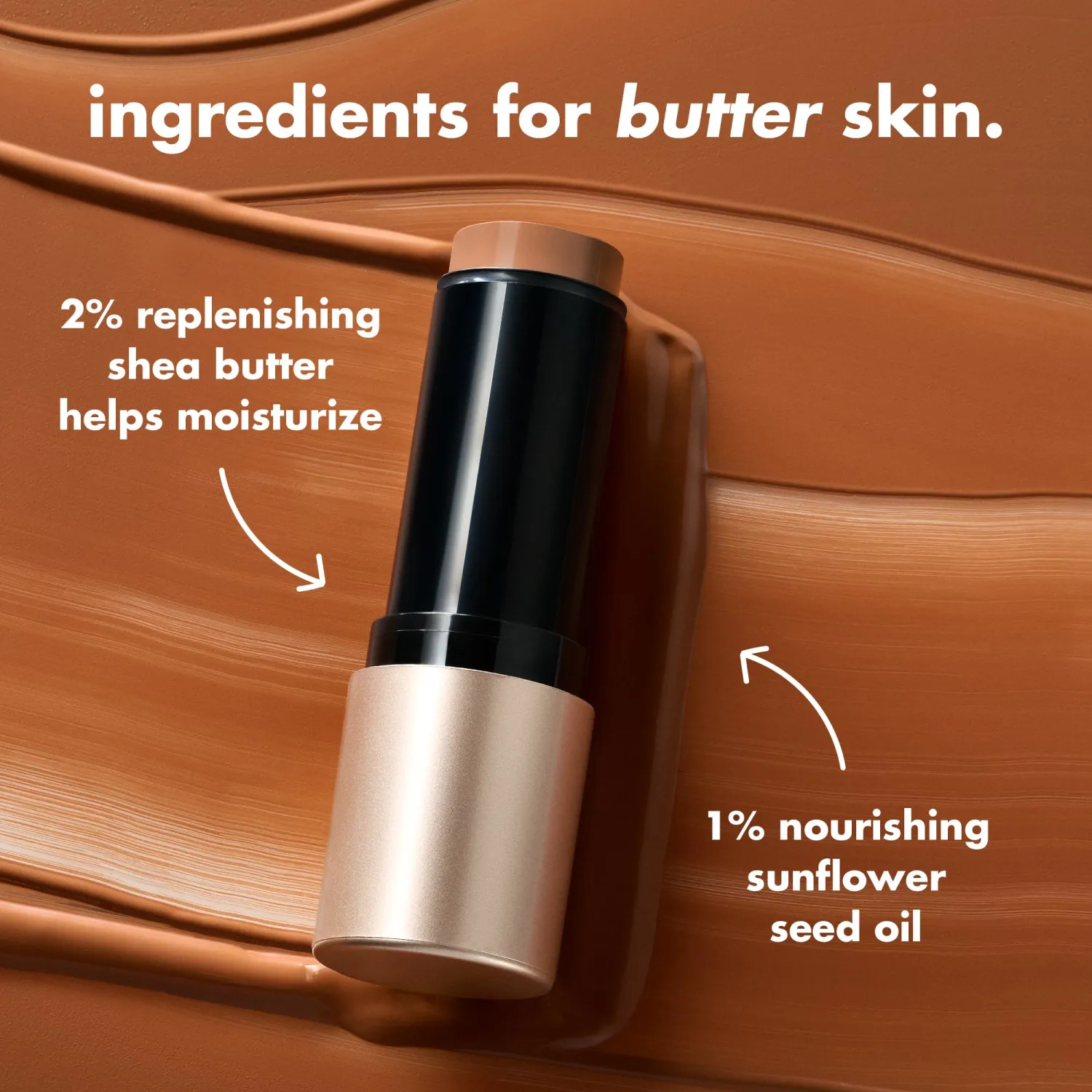e.l.f. Soft Glam Cream Bronzer Stick, Buildable Cream Bronzer for A Long-Lasting Sculpted Glow & Satin Finish, Twist-Up Design, Vegan & Cruelty-Free, Medium-Tan