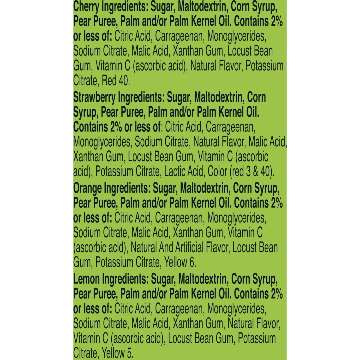 Fruit by the Foot Fruit Flavored Snacks, Starburst, Variety Pack, 6 ct