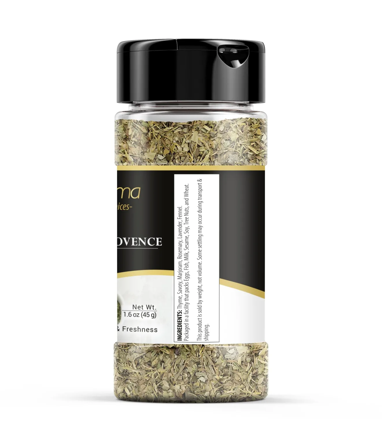 GranAroma Herbes de Provence, A Rich, Rustic Spice Blend of Classic Provençal Herbs for Gourmet Cooking (1.6 Ounce)