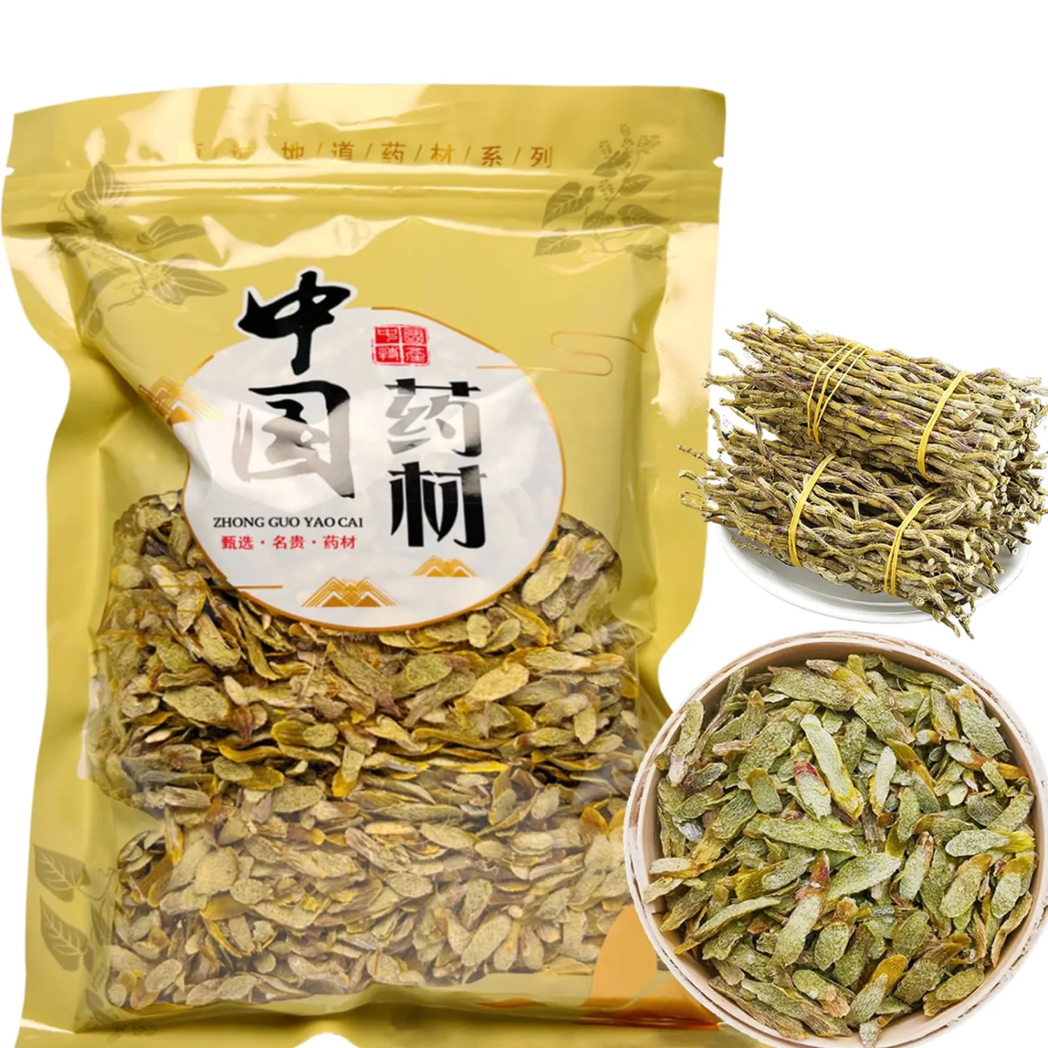 Dendrobium Slices（Shi Hu） Dendrobium Officinale -8.81oz/250g-Pure Natural Chinese Herbal Medicine-石斛片- T& Soup Ingredients(Dendrobium Slices)