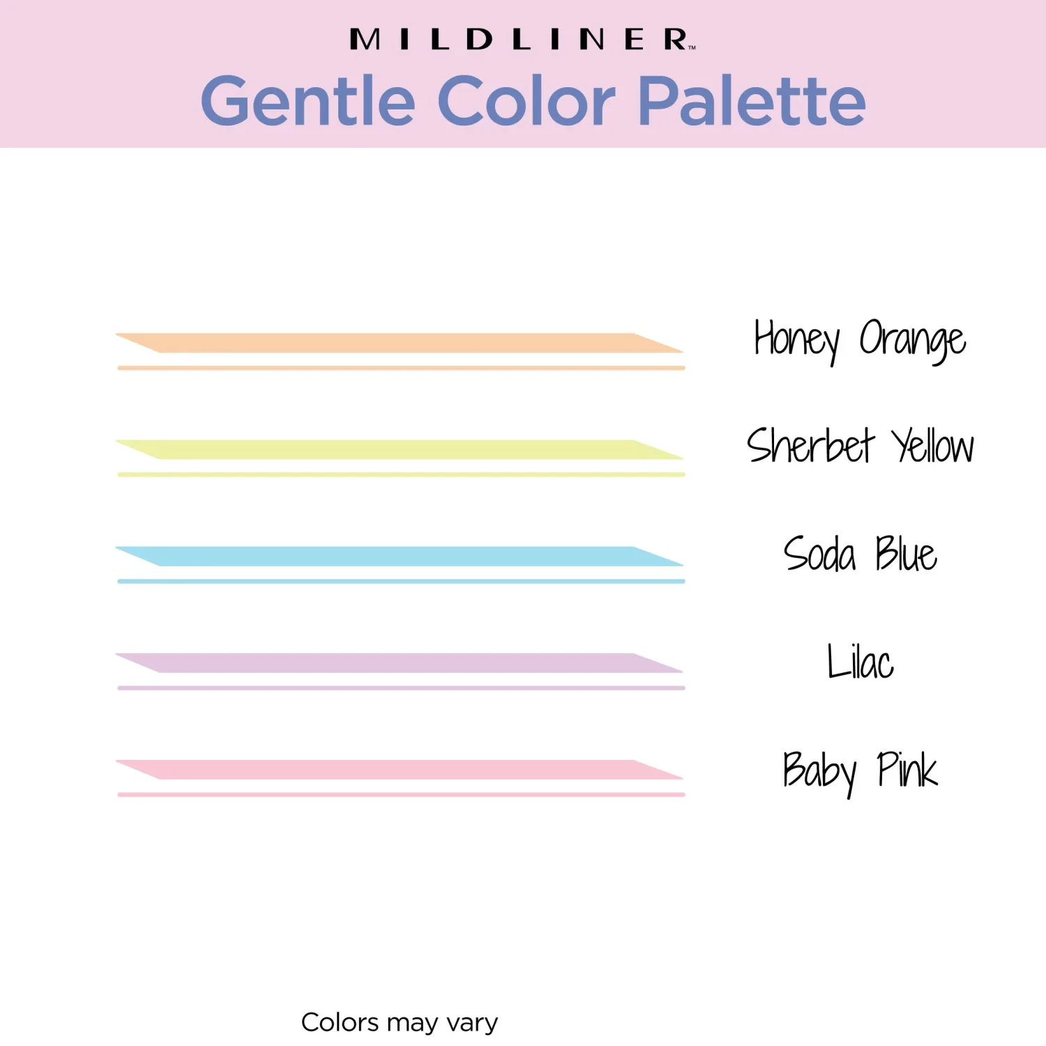 Zebra Pen Mildliner Dual-Tip Highlighter Set, Broad and Fine Point Tips, No Bleed, Ideal for Bible Highlighting, Journaling, School and Office Supplies, Assorted Gentle Ink Colors, 5-Pack (78705)