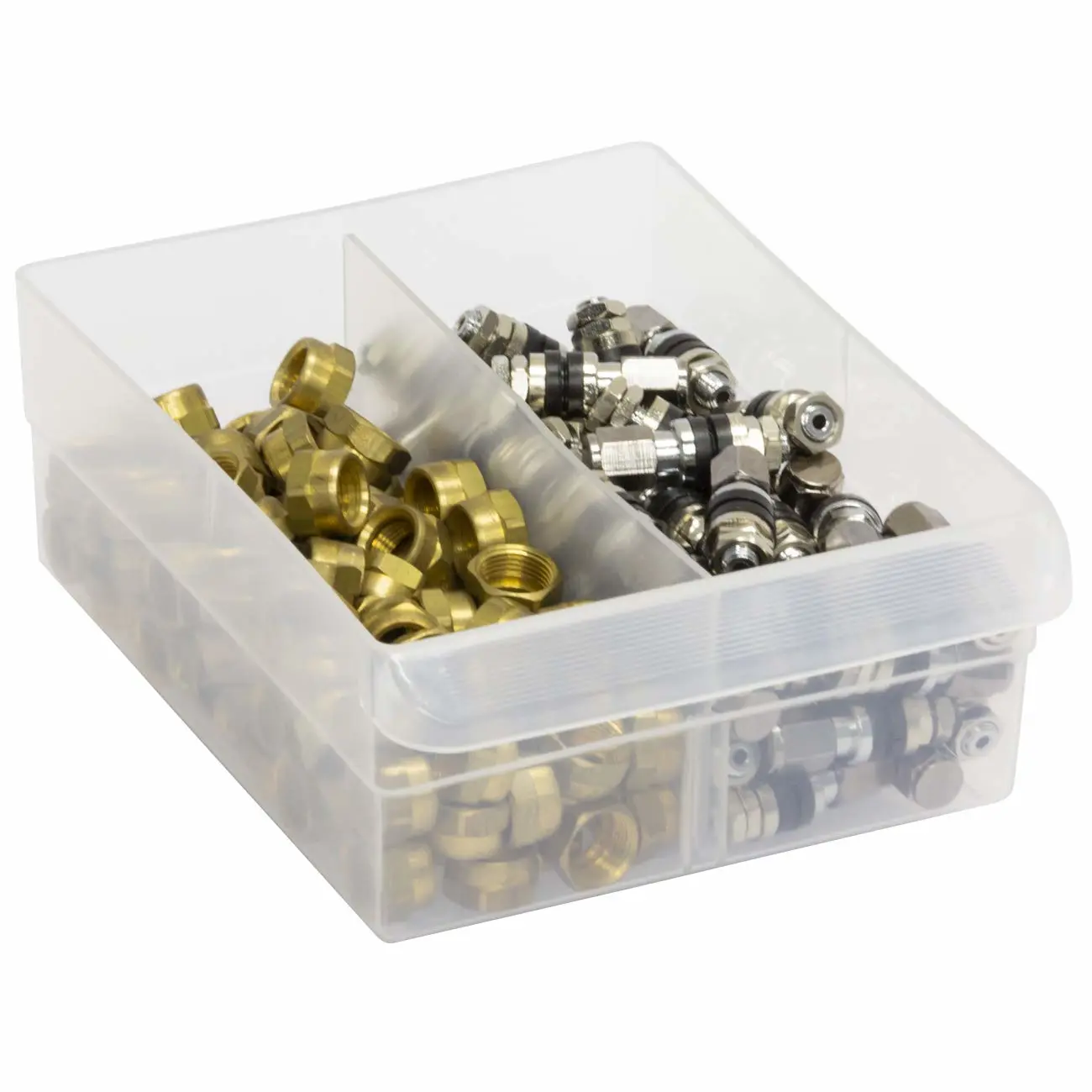 Akro-Mils 40717 Length Dividers for Plastic Storage Hardware and Craft Cabinet Large Drawers, (6-Pack), Clear