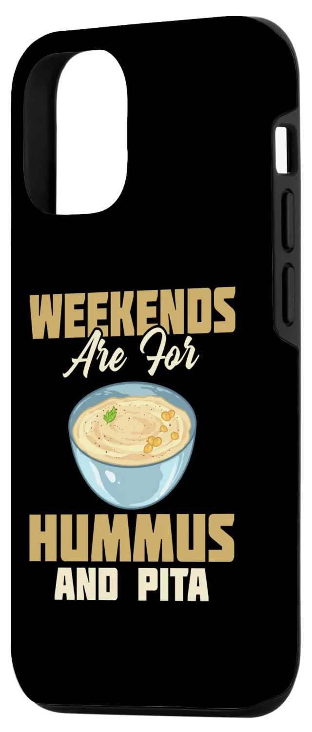 iPhone 14 Pro Hummus Spread Arabic Food Vegan Recipe Case