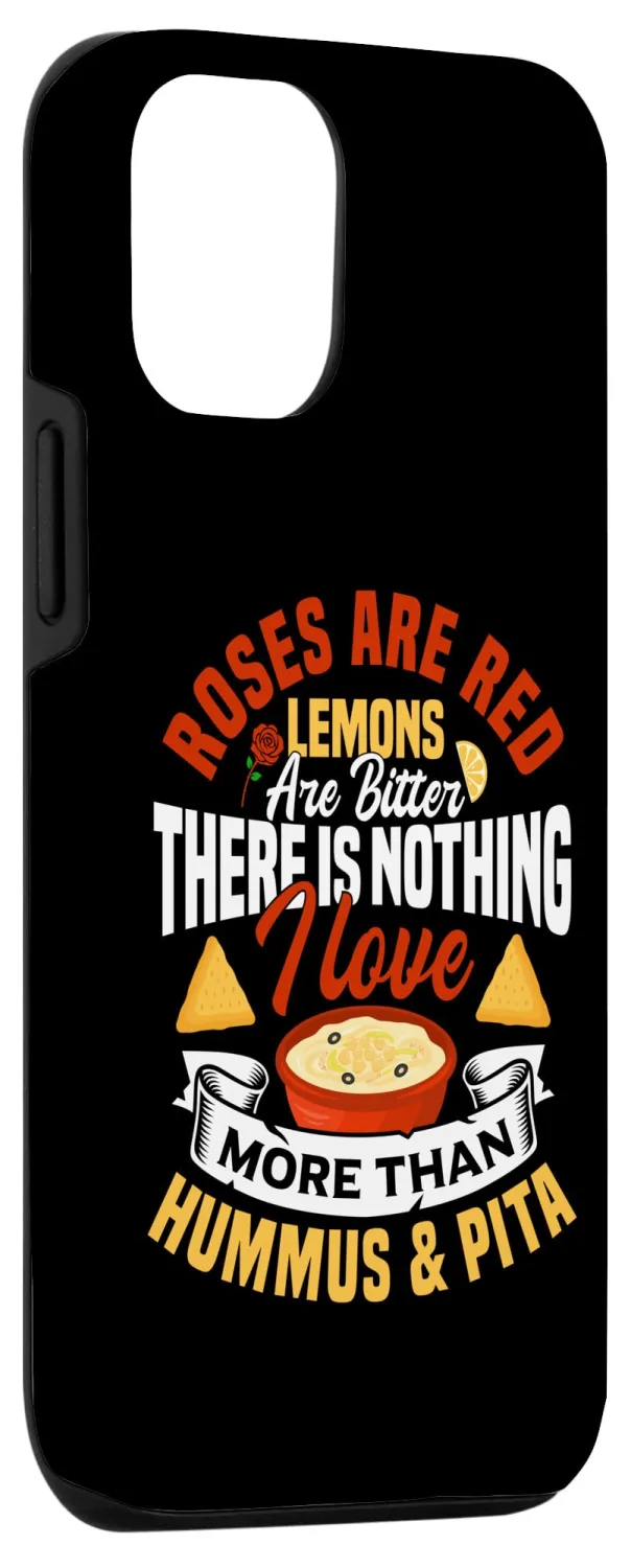 iPhone 13 Pro Hummus Chips Spicy Hummus Dried Foodie Organic Hummus Case
