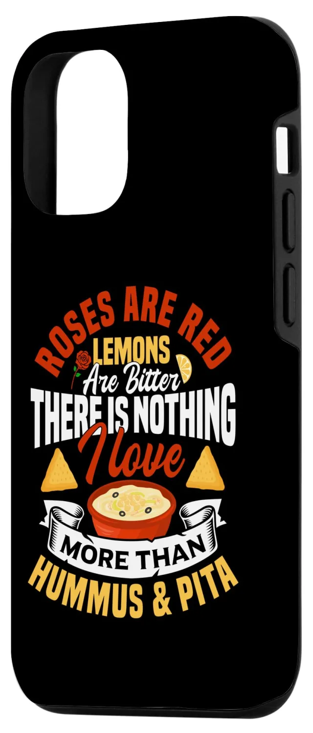 iPhone 13 Pro Hummus Chips Spicy Hummus Dried Foodie Organic Hummus Case