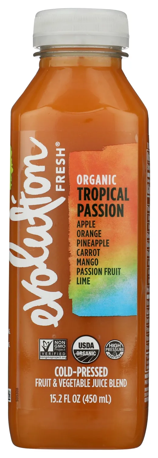 Evolution Fresh, Juice Tropical Passion Organic, 15.2 Fl Oz