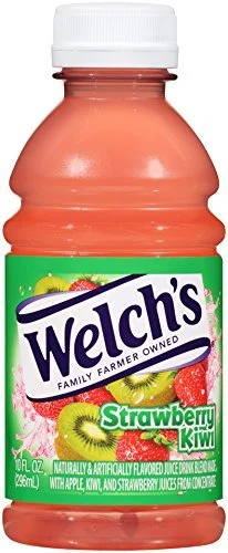 Welch's Strawberry Kiwi Drink, 10-Ounce Bottles (Pack of 18)