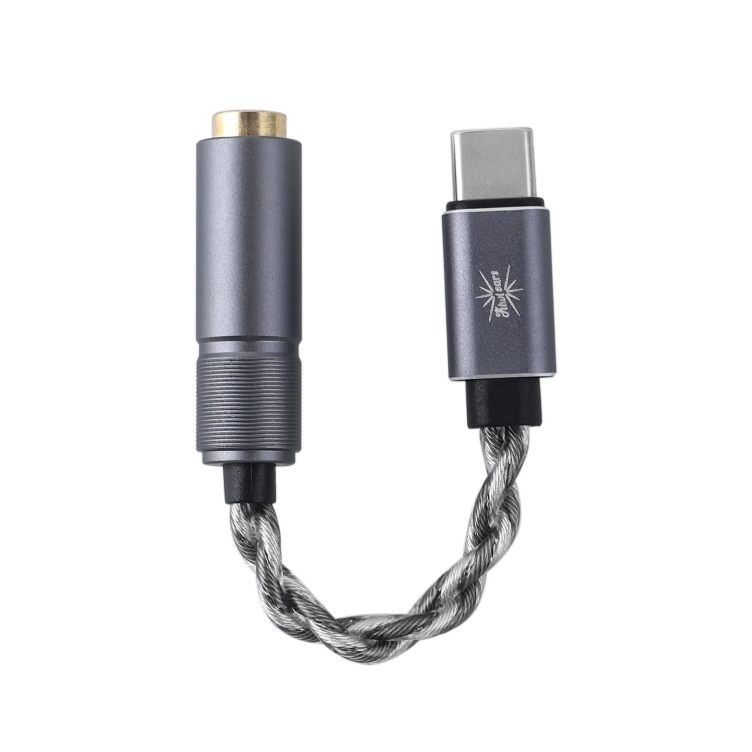 Linsoul Kiwi Ears AD1 Pro USB C DAC Adapter Cable, Custom DAC Chip, Official Web Customizable EQ Tuning, Ultra-Low Noise Portable IEM Amp for IEM Enthusiasts & Music Lovers (Type-C to 4.4mm)