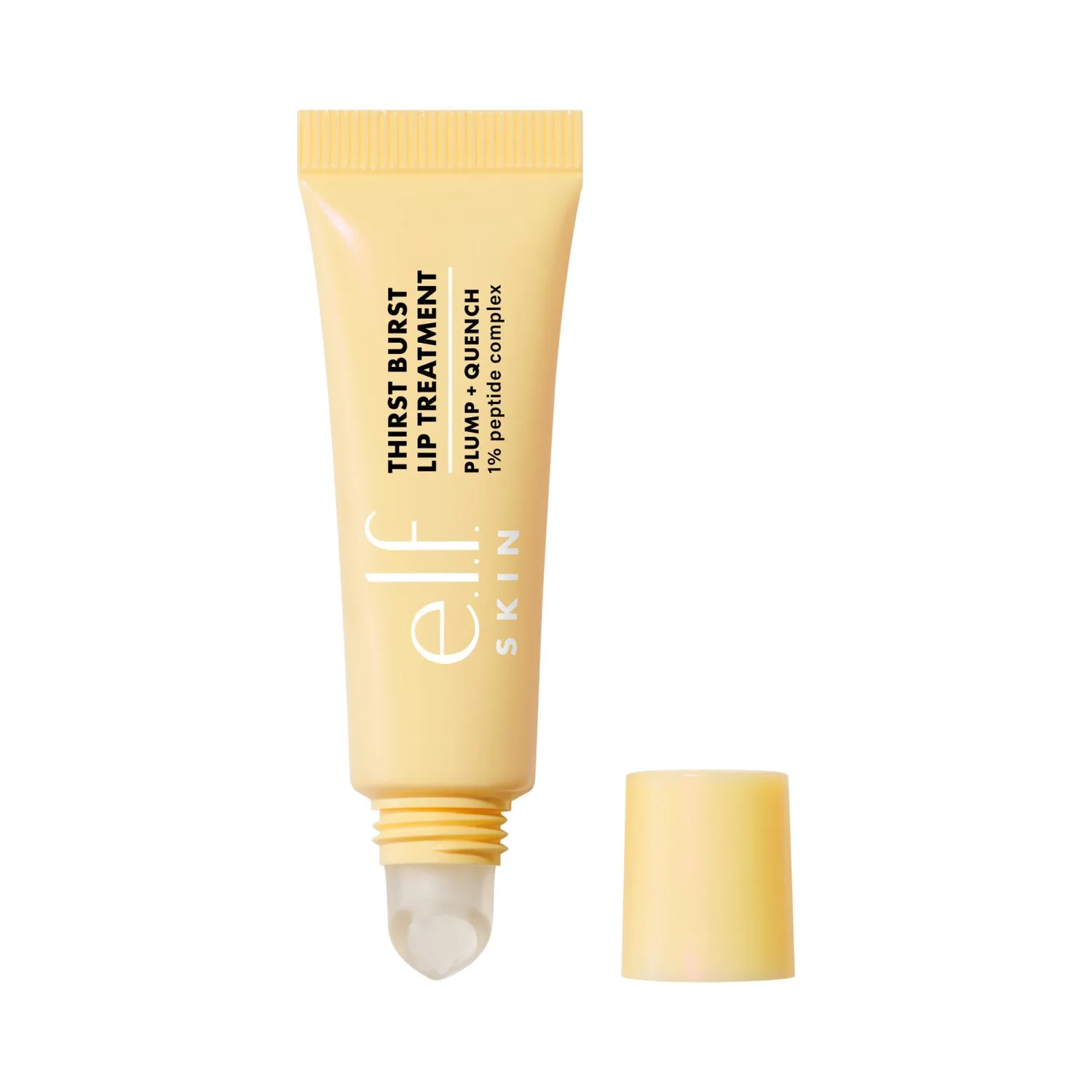 e.l.f. SKIN Thirst Burst Lip Treatment, Hydrating Lip Balm Moisturizer for Plumping & Relieving Dry Lips, Vegan & Cruelty-Free, Pomelo