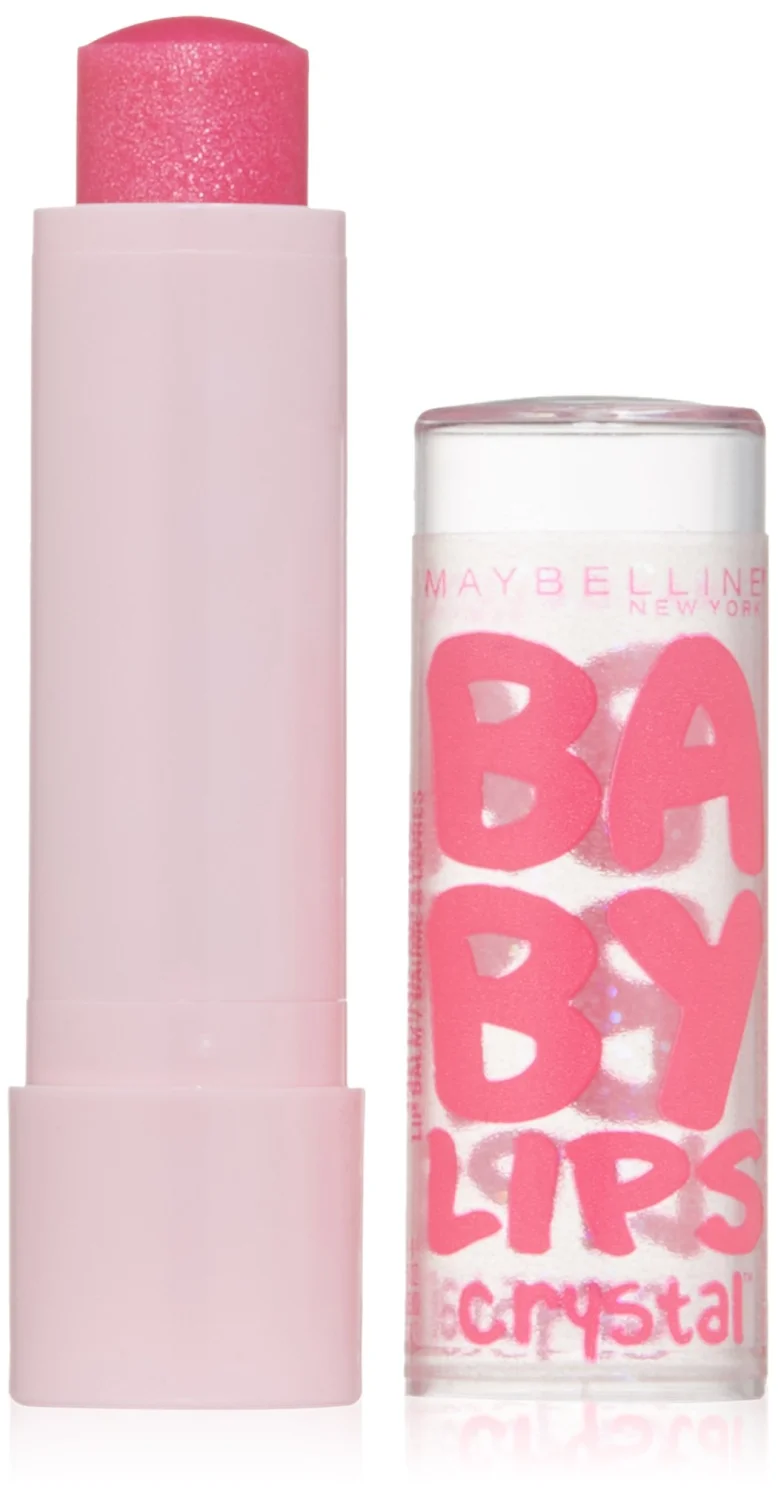 Maybelline New York Baby Lips Crystal Lip Balm, Pink Quartz, 0.15 Ounce