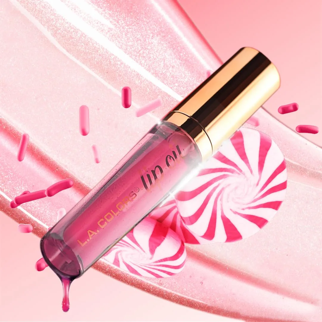 L.A. COLORS Lip Oil, Sweetie (Candy Scented) CLG441 (Pack of 2)