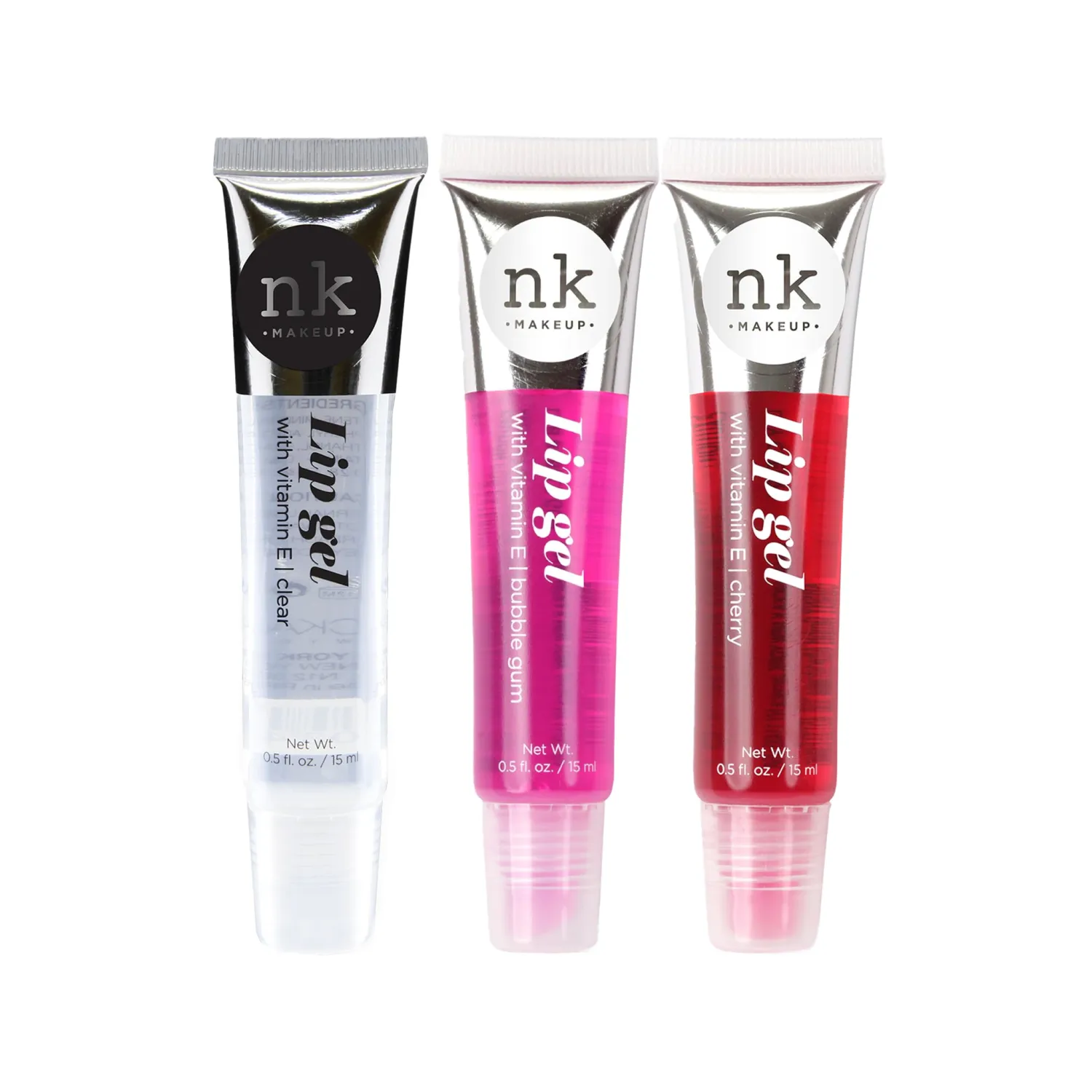 NICKA K NEW YORK Lip Gel, Hydrating, Lightweight, Glides on Effortlessly, Non Sticky Finish Lip Gel Colors