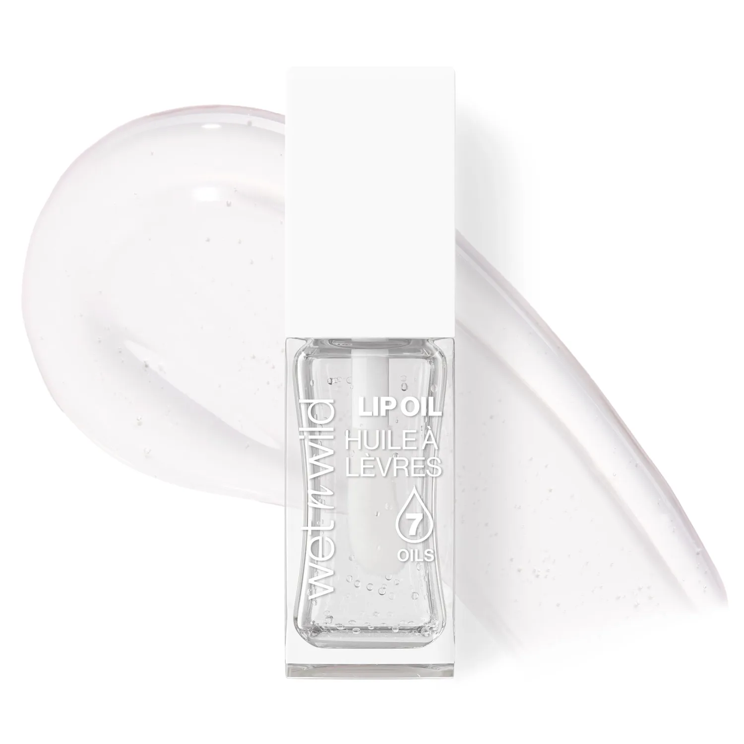 wet n wild Lip Oil - Lightweight, Non-Sticky, Hydrating & Nourishing Formula with 7 Conditioning Oils, Vegan & Cruelty-Free - Crystal Ball