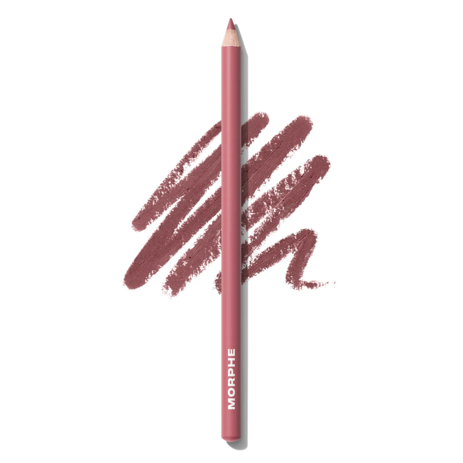 Morphe Signature Lip Liner Pencil - Creamy, Long Lasting Definer for Precise Shaping and Filling - Lip Makeup Essential with Smooth Glide - Professional Lipliner Pencil - Girl Talk (0.05 oz)