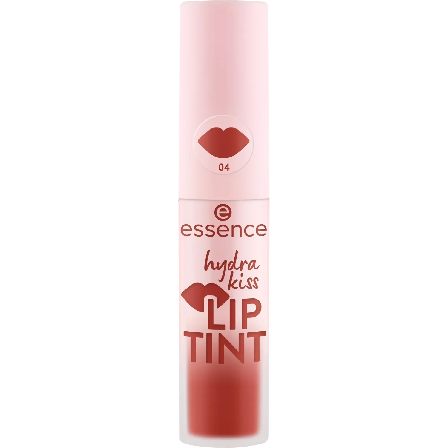 essence | Hydra Kiss Lip Tint | Hydrating, Long-Lasting Lip Stain | Natural Color & Radiant Shine (04 Classy Red)