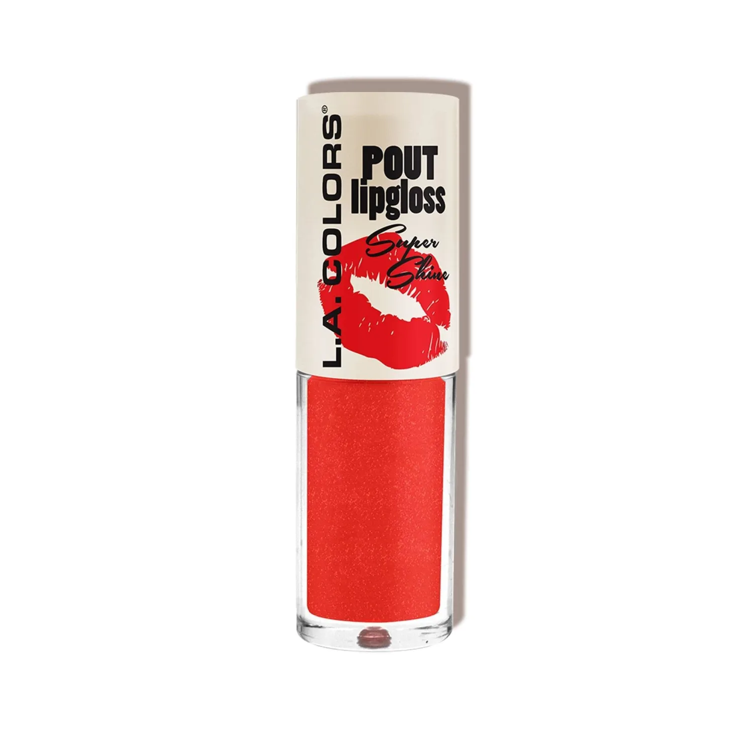L.A. COLORS Pout Shiny Lipgloss, Juicy CLG651
