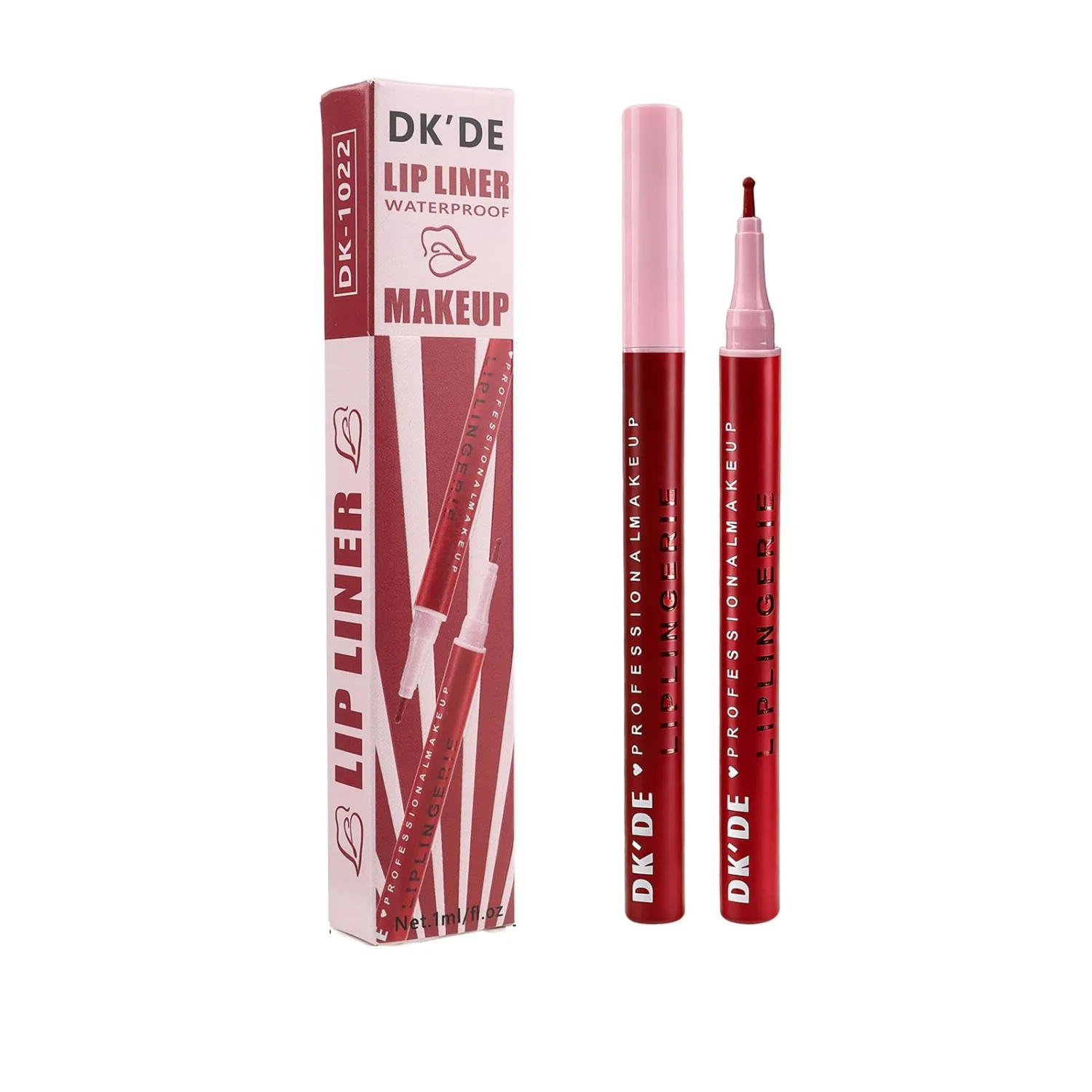 ADMD Slim Lip Pencil Waterproof & Smudge-Proof Lip Liner Pencils Smooth Application Long Lasting Lip Contour Makeup Pencil(03#)