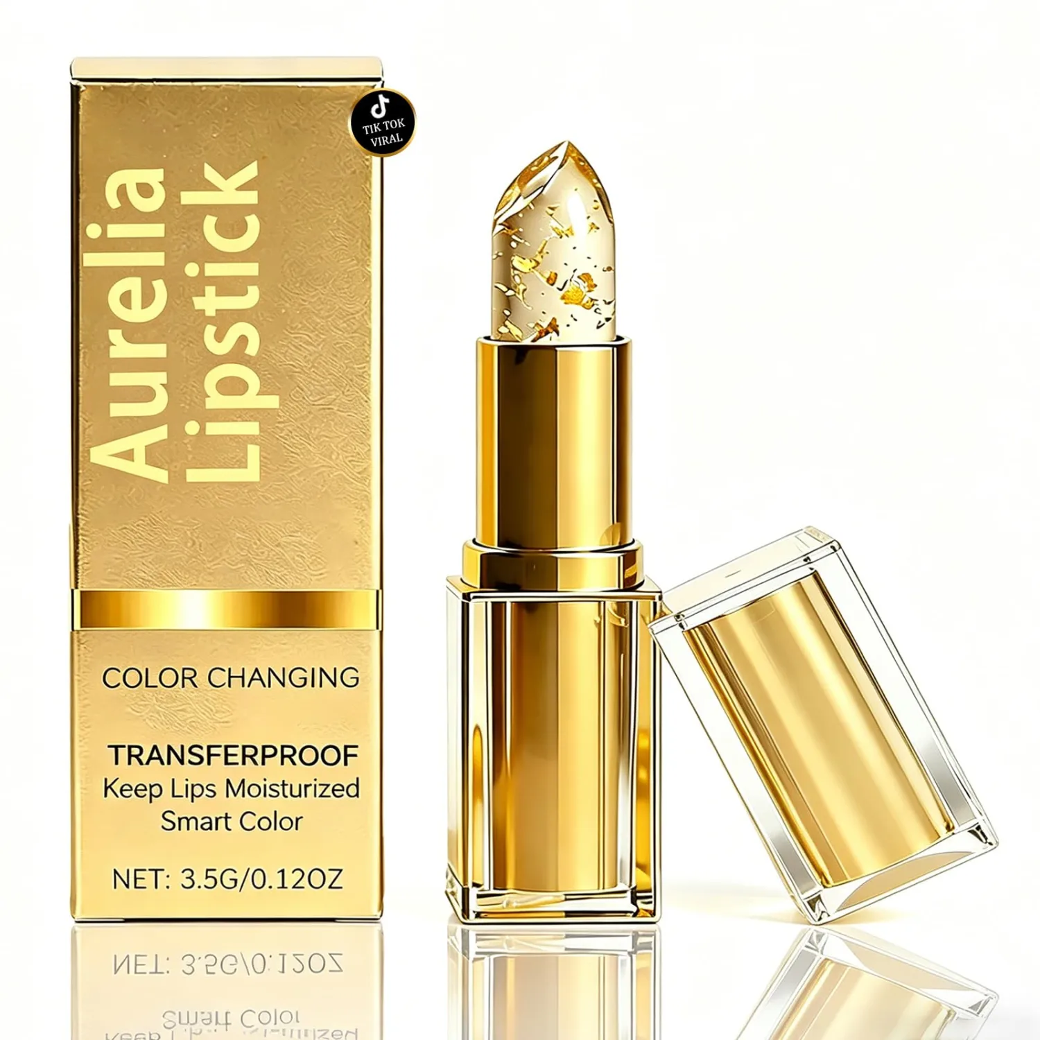 Aurelia Signature Lipstick,PH Lipsticks Color Changing,Long Lasting Moisturizing Transferproof Lipsticks for Women (1pcs)