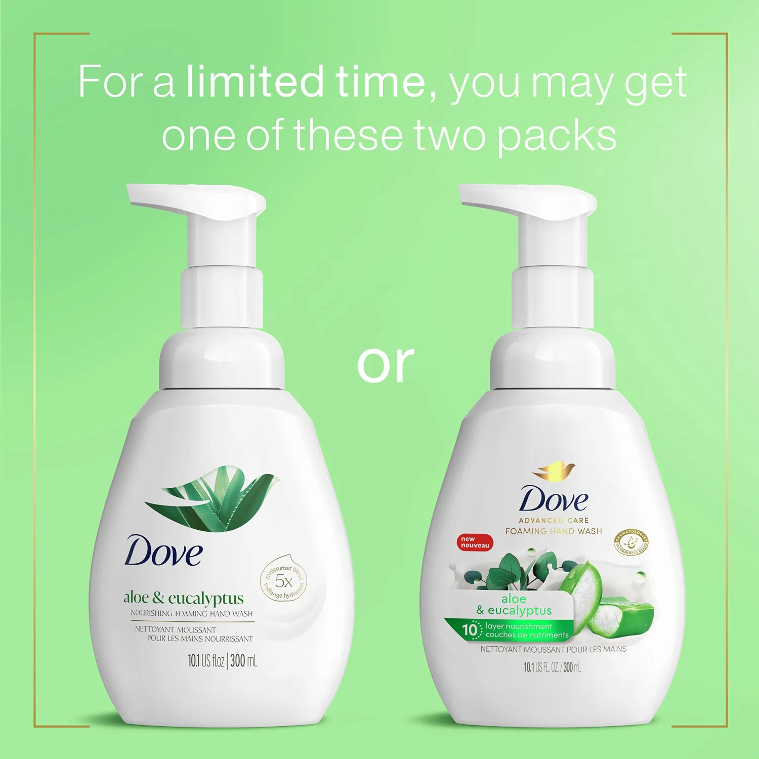 Dove Foaming Hand Wash Pack of 4 Moisturizes Skin Body Wash with Pump Sensitive Skin Hypoallergenic Moisturizes and Cleanses Skin