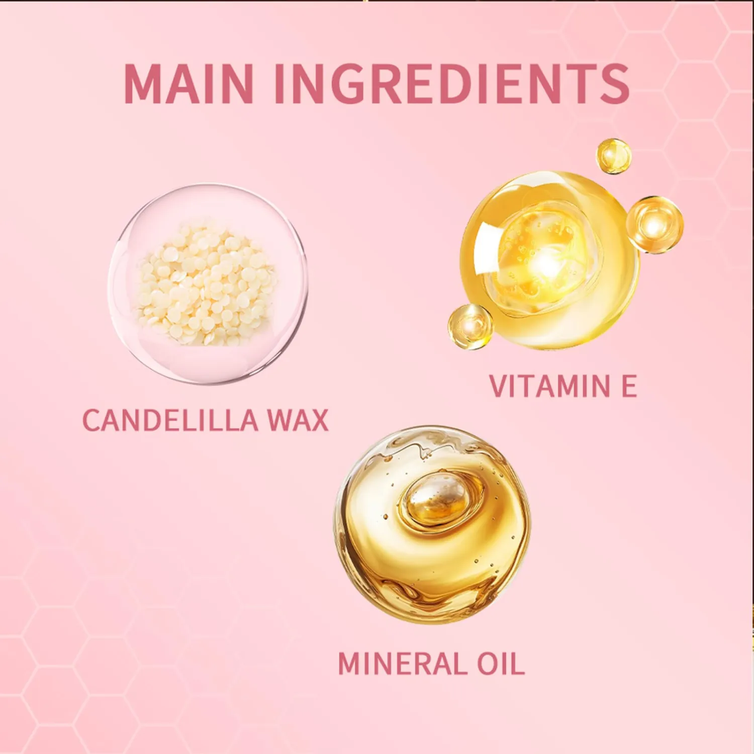 Honey Lipstick, Moisturizing Natural Lip Color, Hydrating Long Lasting Glossy Finish with Honey for Smooth Soft Lips, Smooth Application, Daily Wear (Pink)