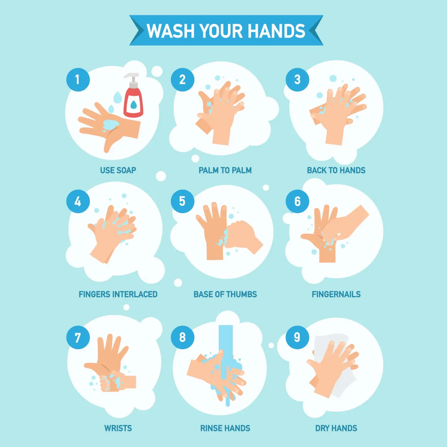 Hand Soap, 8oz/240ml - Cleansing Liquid Hand Wash, Paraben-free, Sulfate-free, Cruelty-free - Made in America - Safe for Kids - Ideal for Home or Office