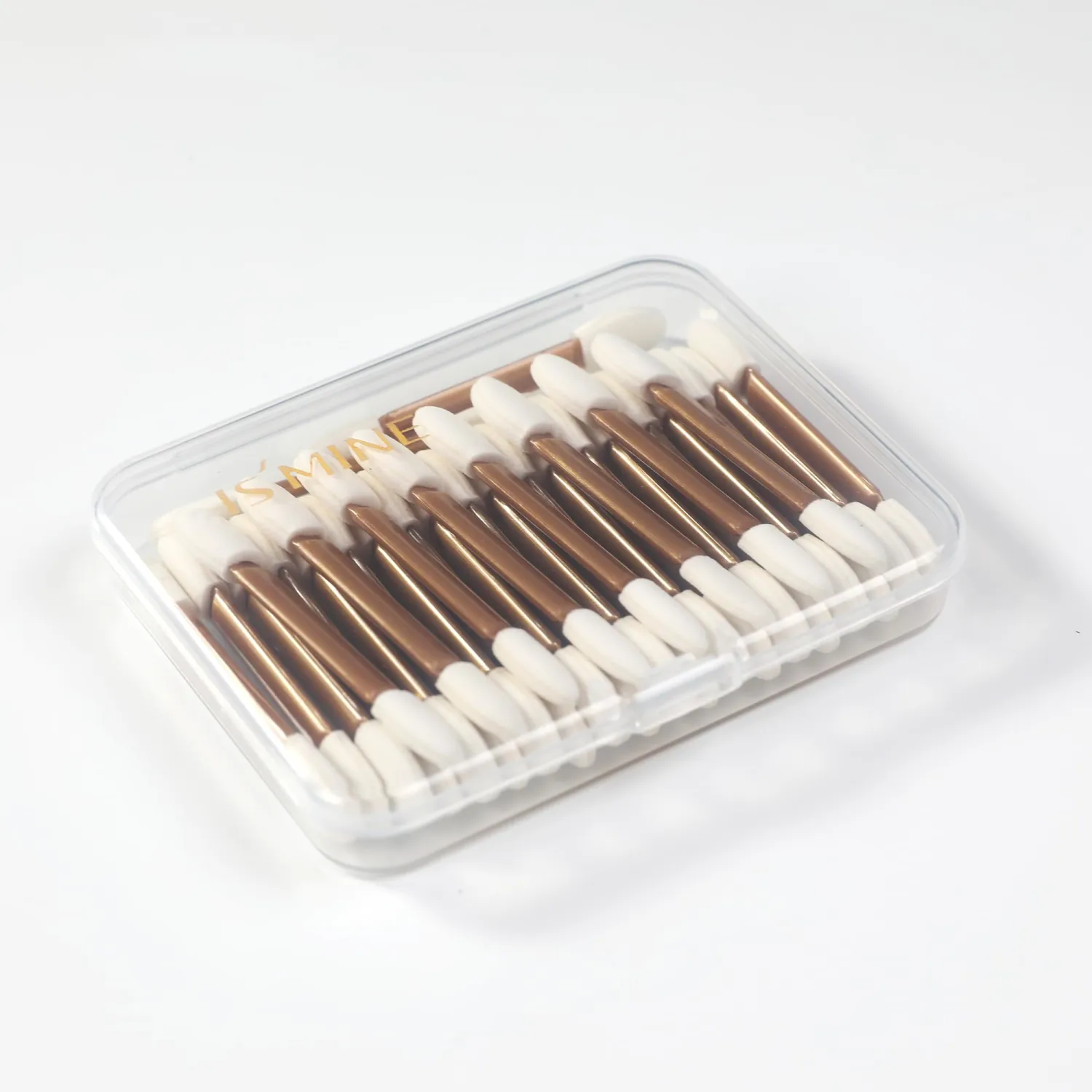 IS'MINE Eyeshadow Applicators, 30pcs Double Sided Disposable Eyeshadow Brush 2.4 Inch Makeup Applicator