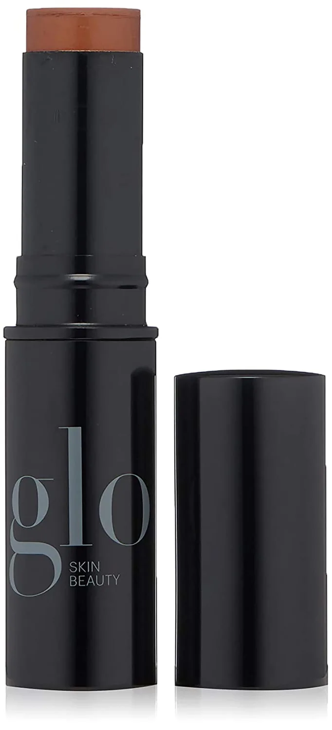 Glo Skin Beauty HD Mineral Foundation Stick - Concealer Makeup Infused with Hyaluronic Acid - Buildable Coverage, Contour & Highlighter