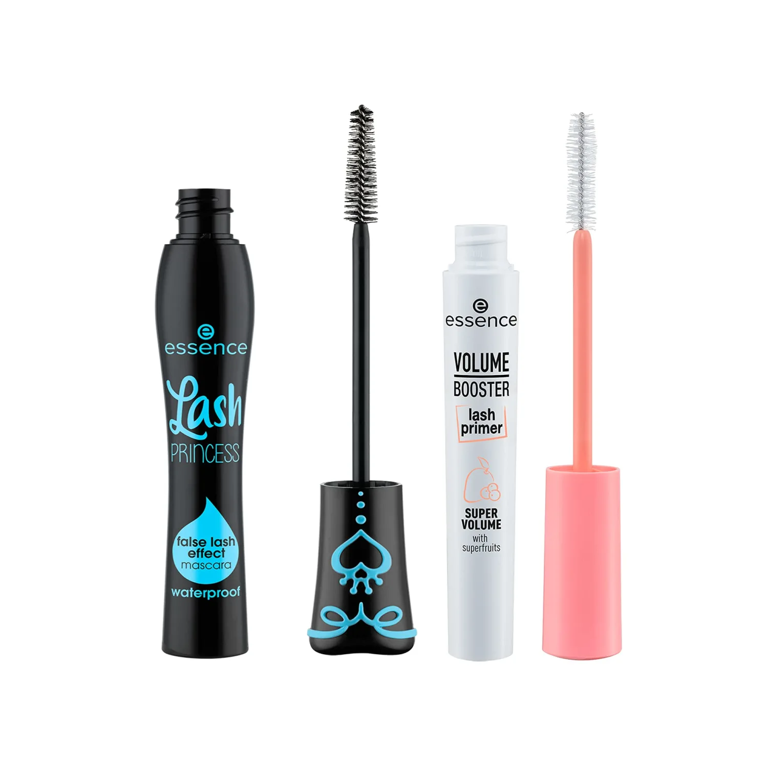 essence | Lash Princess Waterproof Mascara & Volume Booster Mascara Primer Bundle