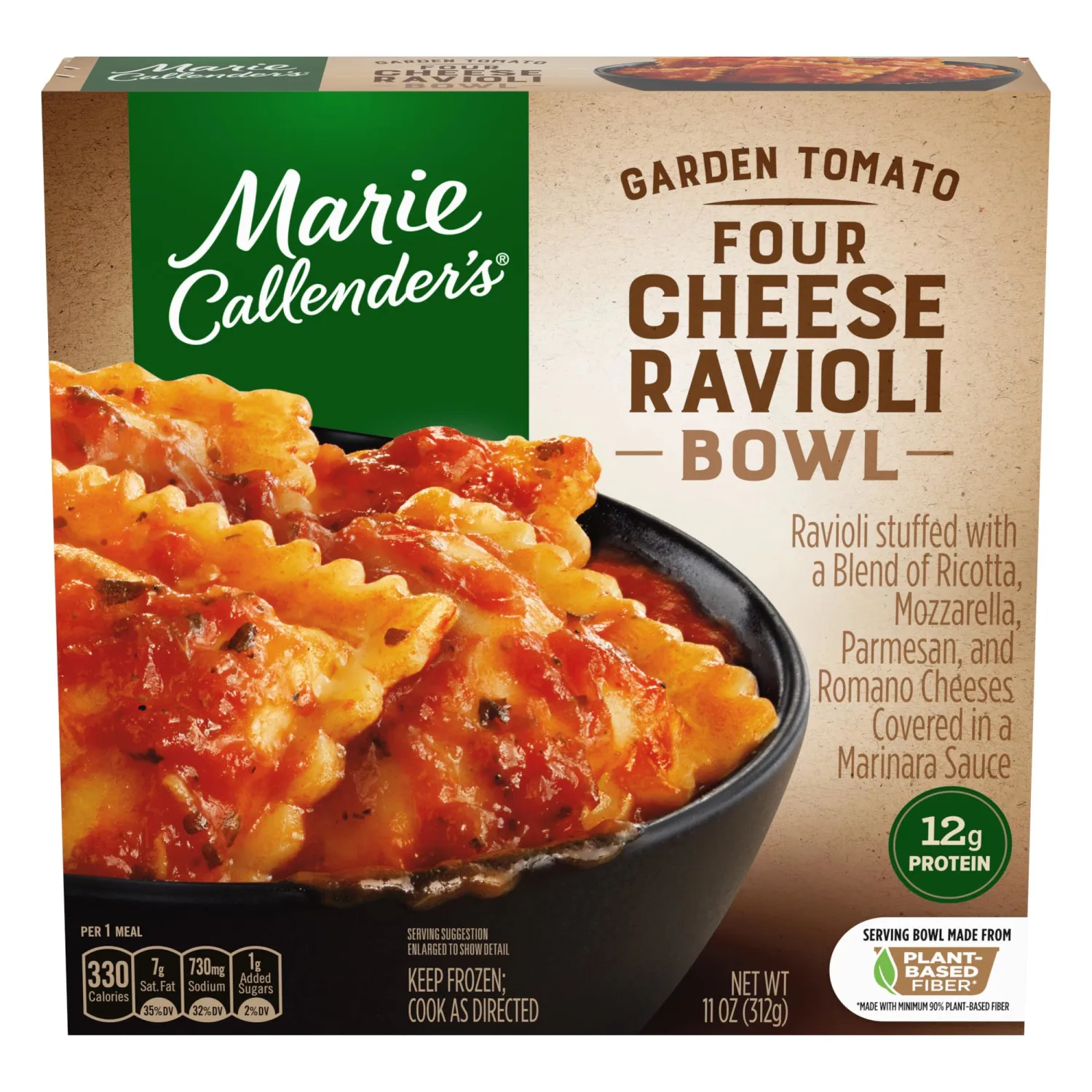Marie Callenders Marie Callender's Garden Tomato Four Cheese Ravioli Bowl, 11 OZ