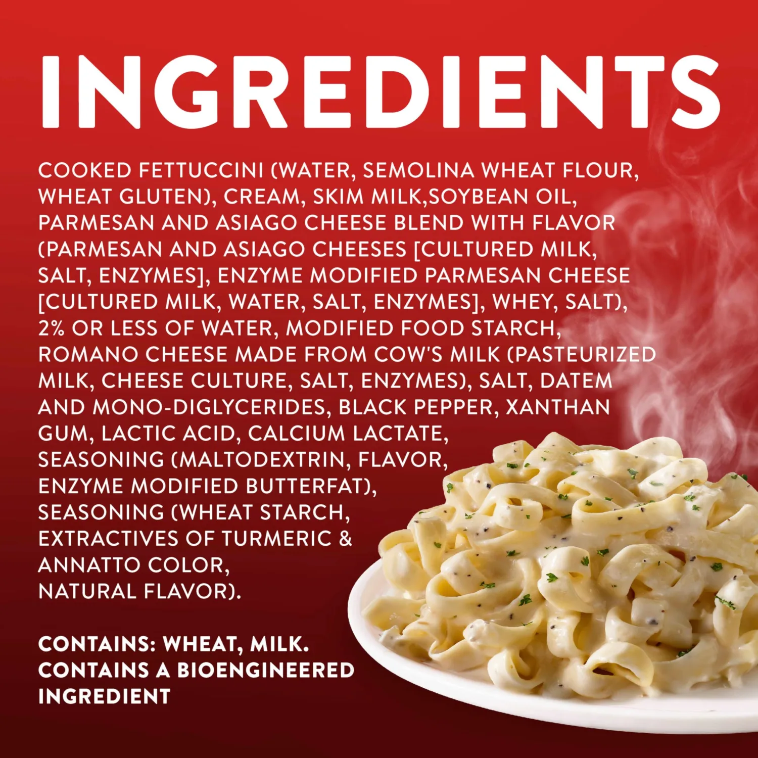 Stouffer’s Fettuccine Alfredo, Single Serve, Frozen Pasta, Oven or Microwave Dinner, Single Frozen Meals