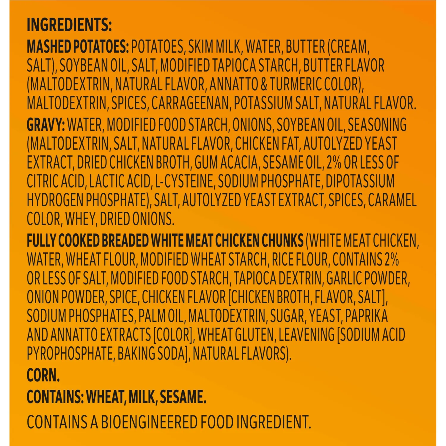 Lean Cuisine Signature Fried Chicken Dinner, Frozen Meals, Frozen Fried Chicken