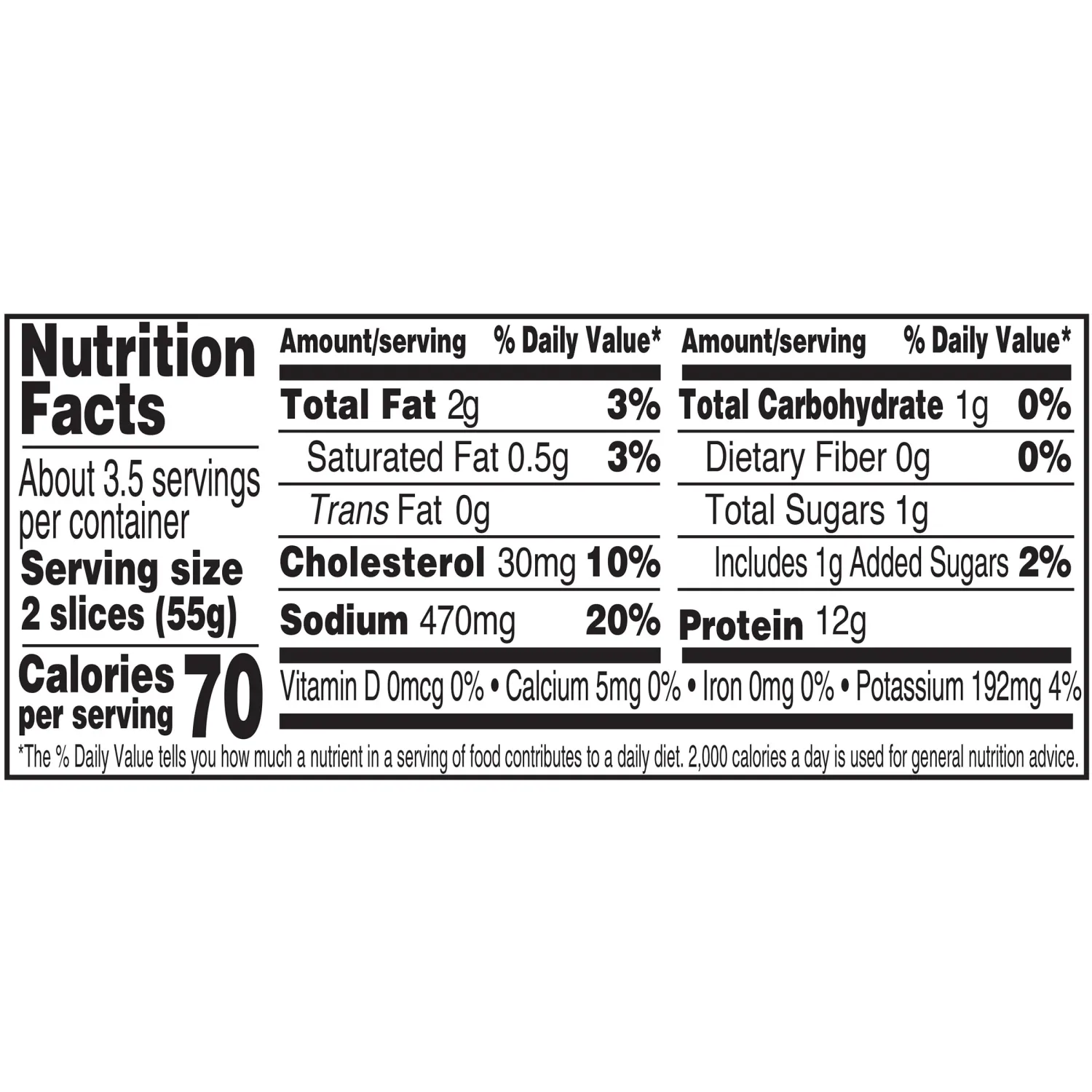 Applegate, Natural Uncured Black Forest Ham, 7oz