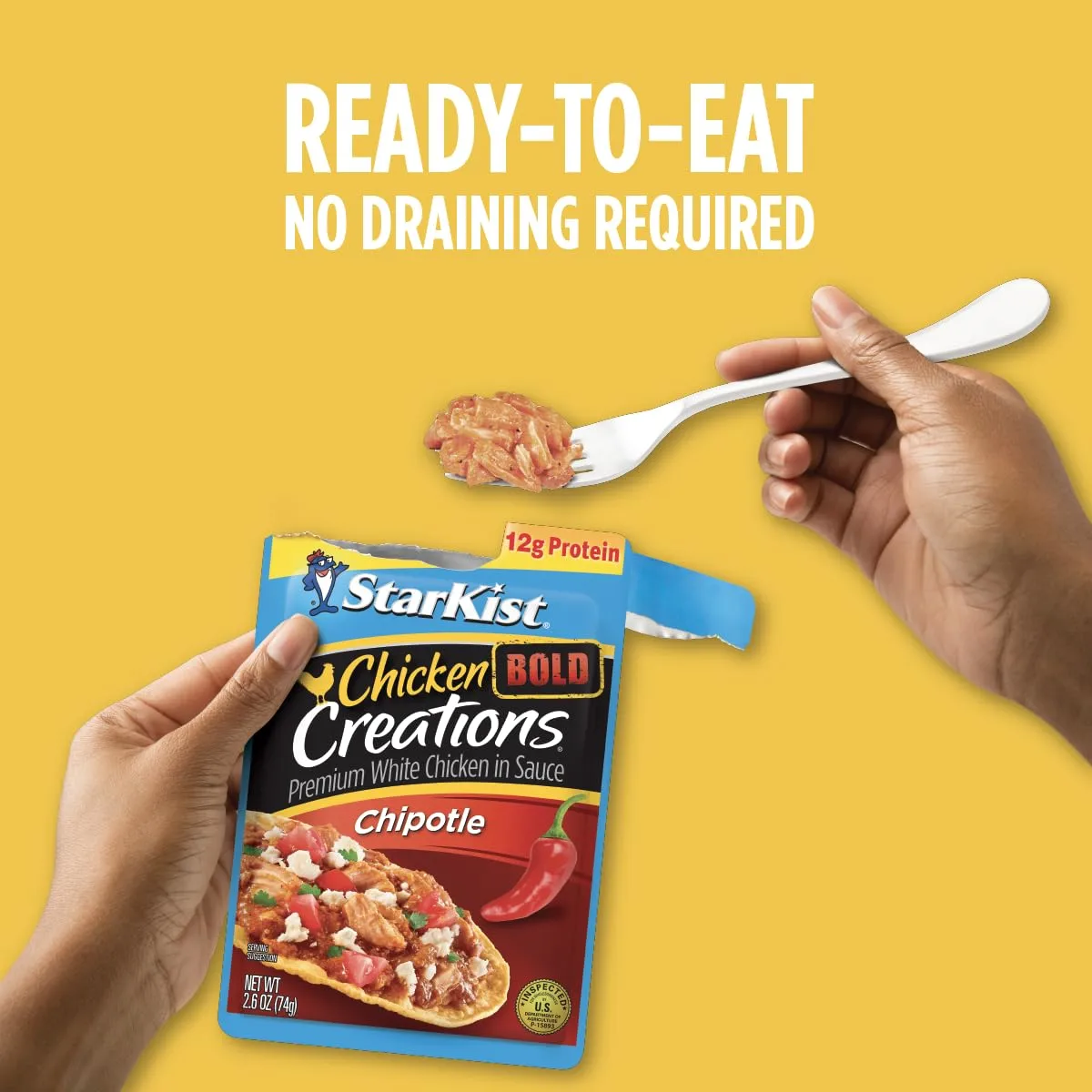 StarKist Chicken Creations Chipotle, 2.6 oz Pouch (Pack of 2)