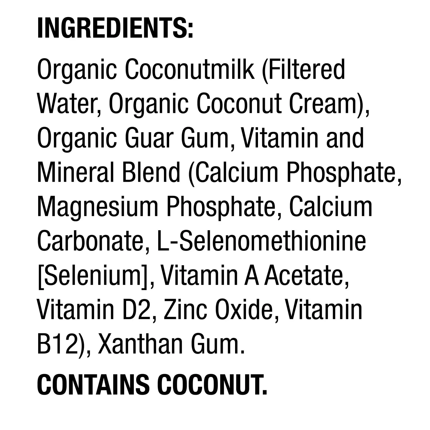 So Delicious Dairy Free Shelf-Stable Coconut Milk, Unsweetened, Vegan, Non-GMO Project Verified, 1 Quart