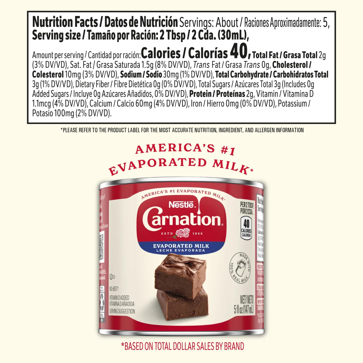Nestle Carnation Evaporated Milk, 5 OZ (Pack of 1)