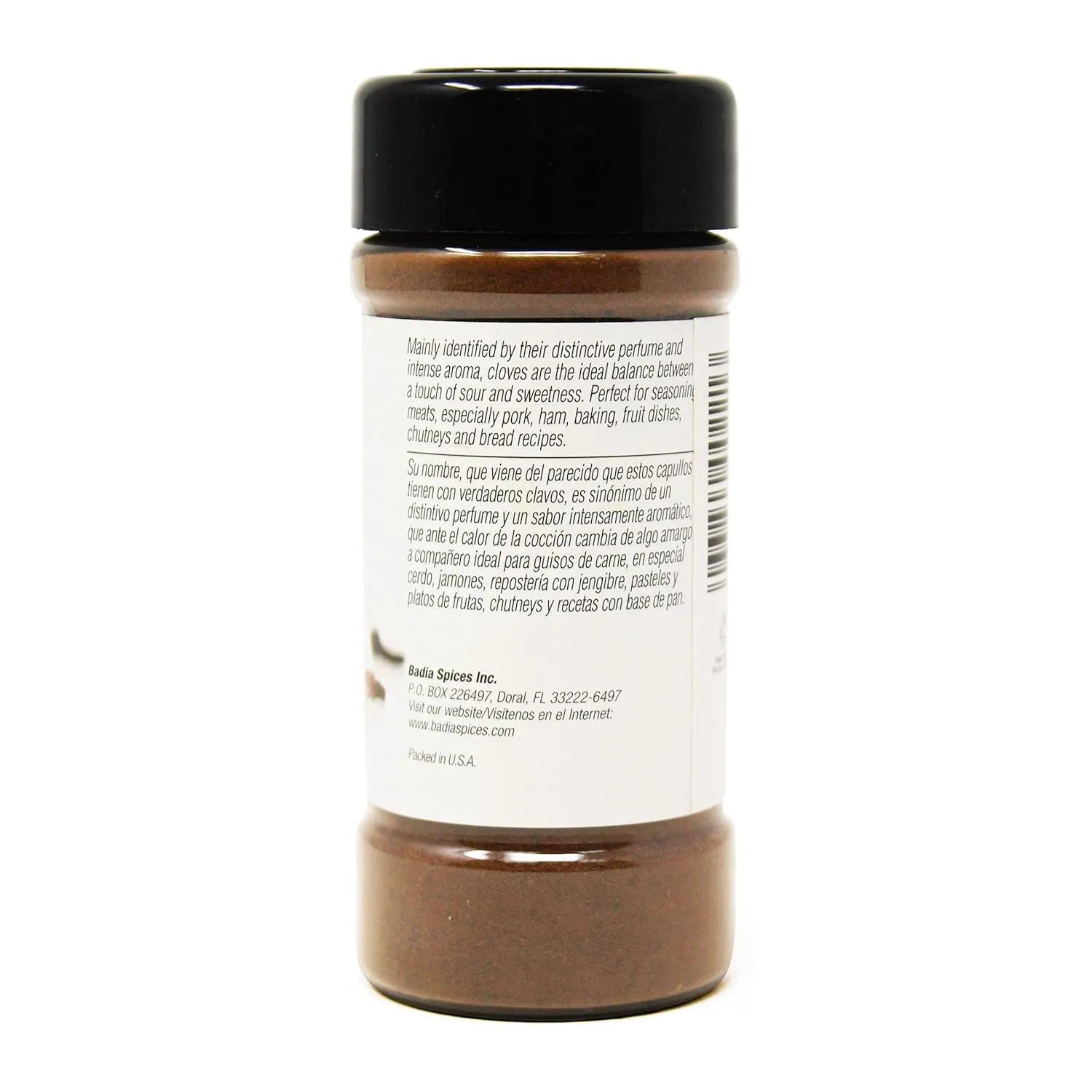 Badia Cloves Ground, 1.75 Oz - Premium Quality Spice for Baking, Cooking & Beverages, Aromatic & Flavorful