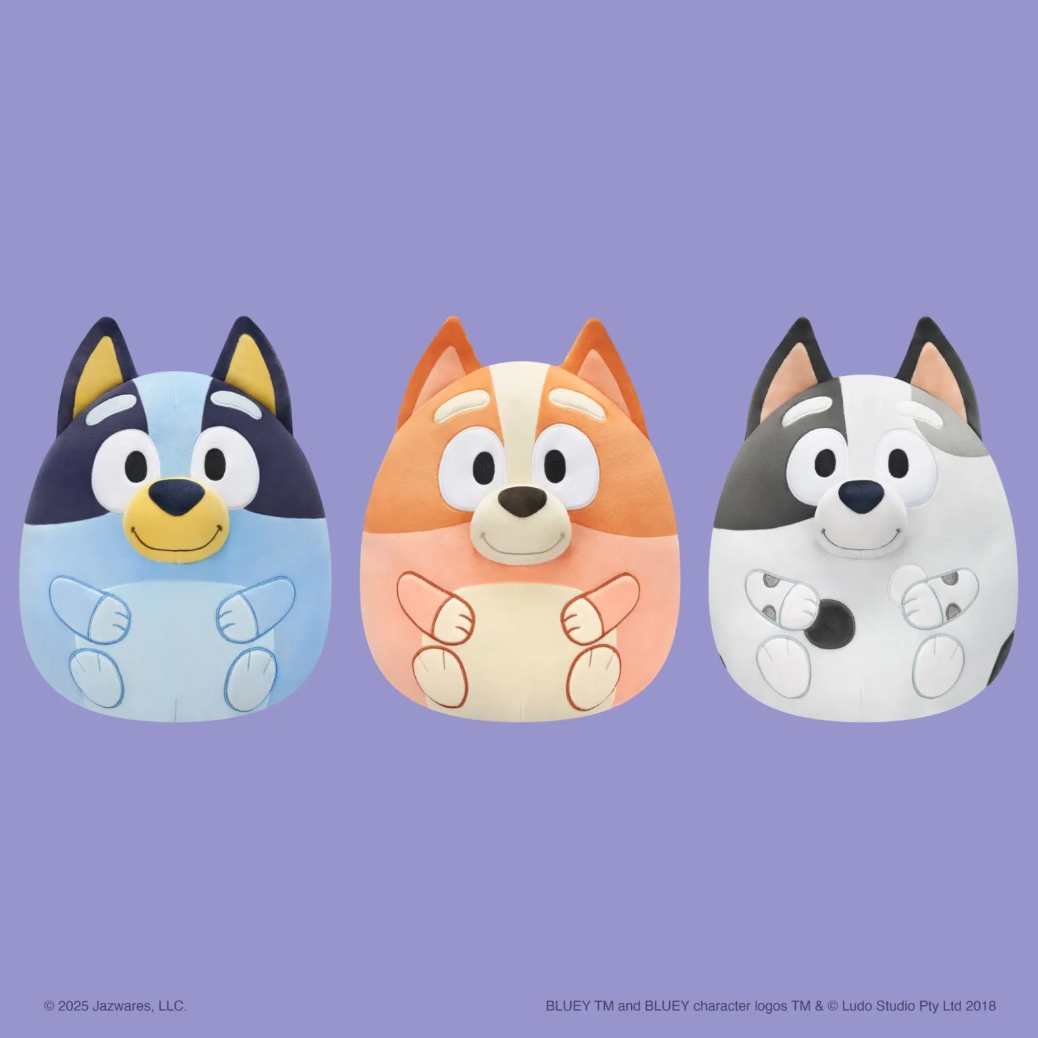 Squishmallows Original 12in Bluey Plush – Official Jazwares Plush (Medium-Sized)
