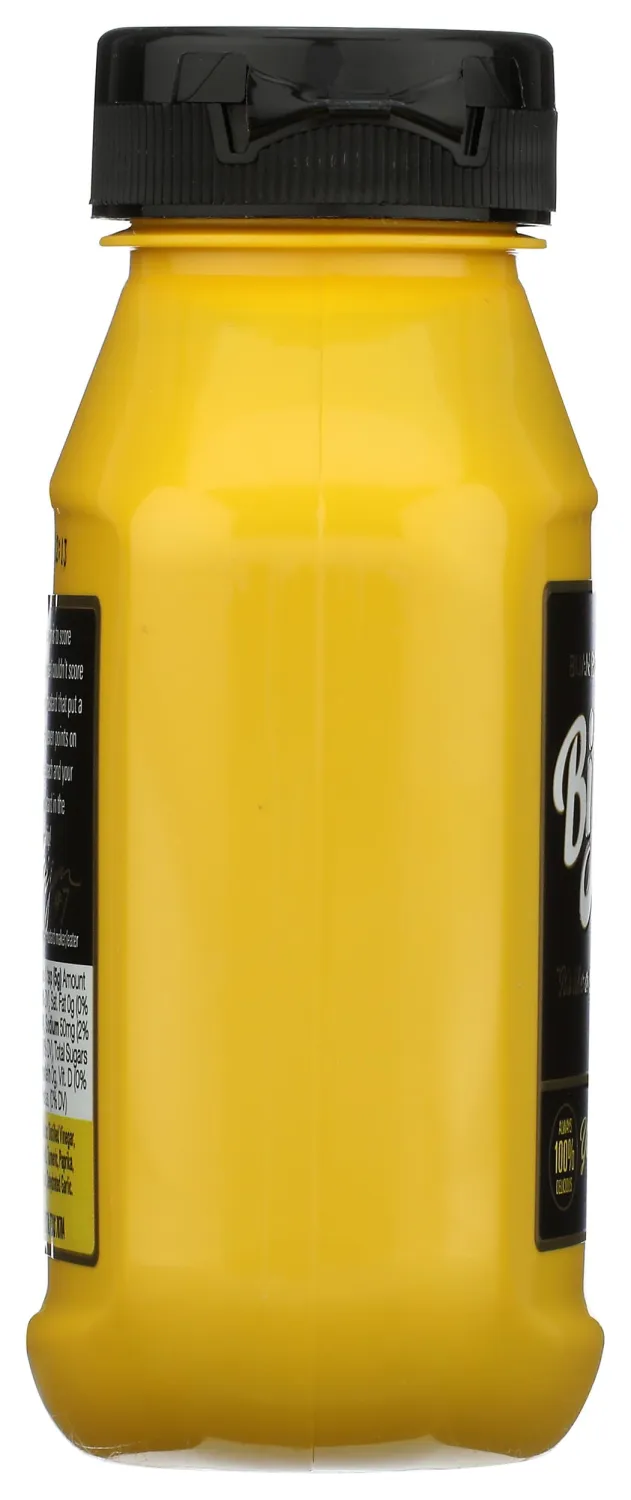 Bijan Mustardson Yellow Mustard, Kosher, 9 Ounces (Pack Of 9)