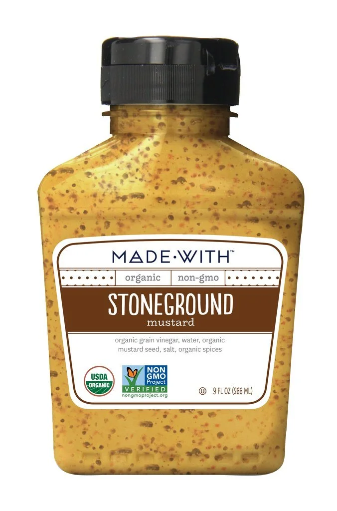 Made With Organic Mustard Stoneground, 9 Ounce
