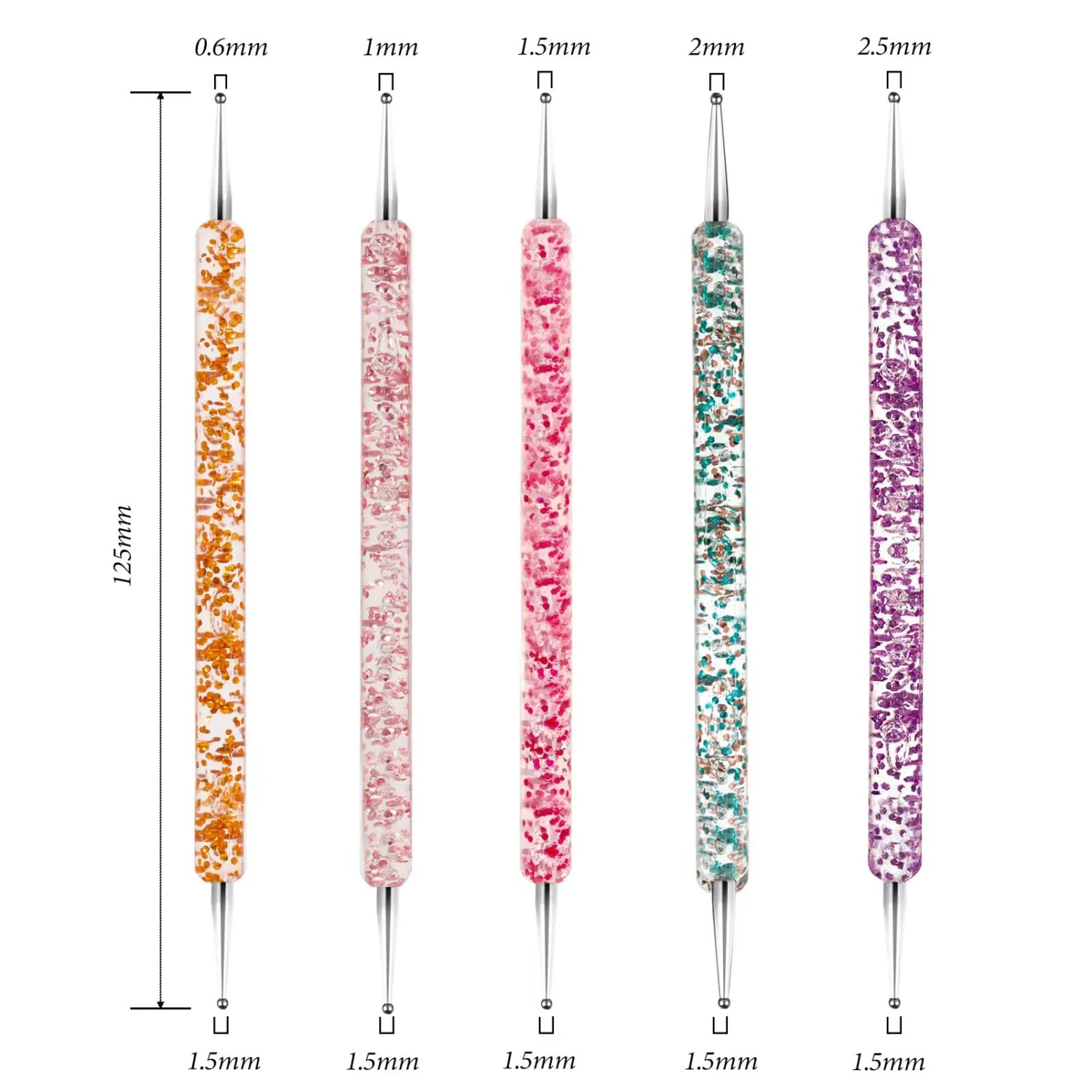 36pcs Nail Art Brushes,Nail Art Tools Set,Nail Art Design Pen with Extension Gel Brush,Nail Dotting Tools,Drawing Brush for Nail Art,Carved Brush,Liner Brush for Home DIY Salon Use,Black