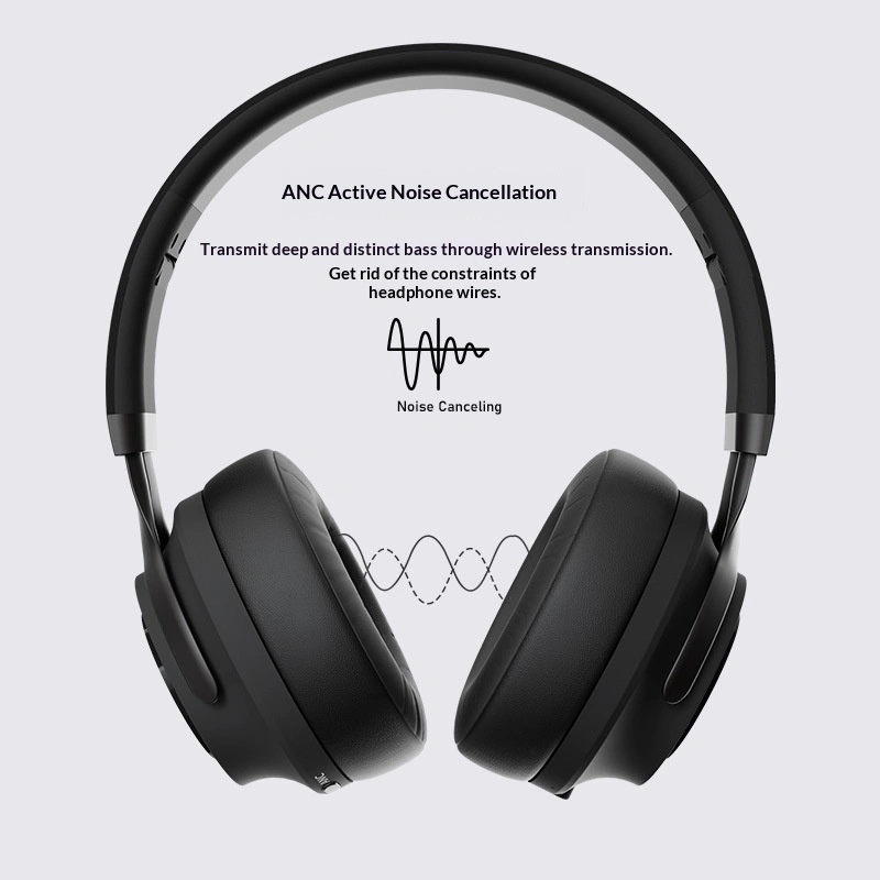 ANC Noise-Canceling Wireless Bluetooth Headset