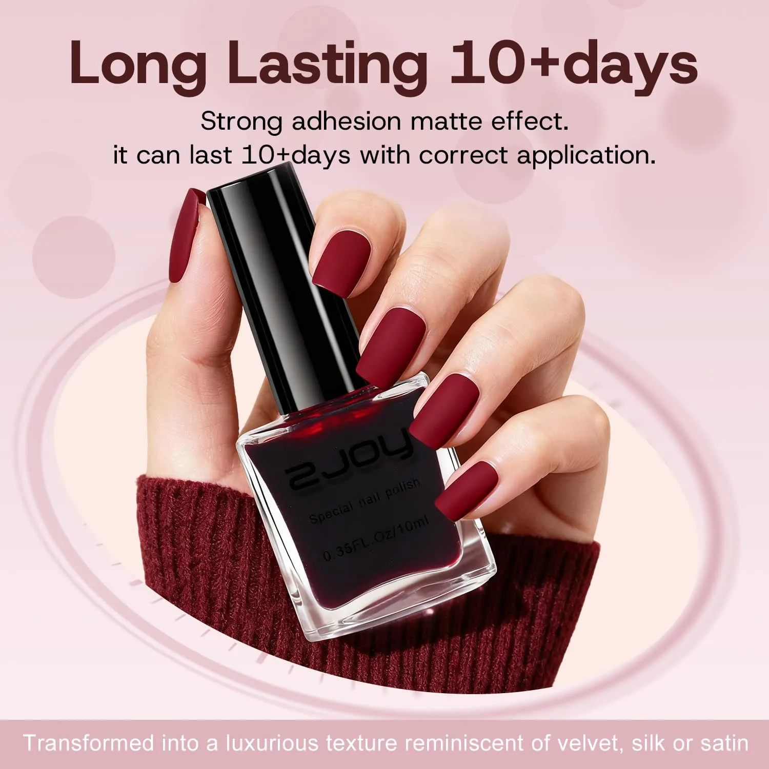 Major Dijit Matte Nail Polish – Quick Dry, No UV Light Needed, 10ml (0.35 FL.OZ), Vegan & Cruelty-Free, Chip-Resistant & Non-Toxic, Velvet Smooth Finish for Women – Long-Lasting Salon Quality