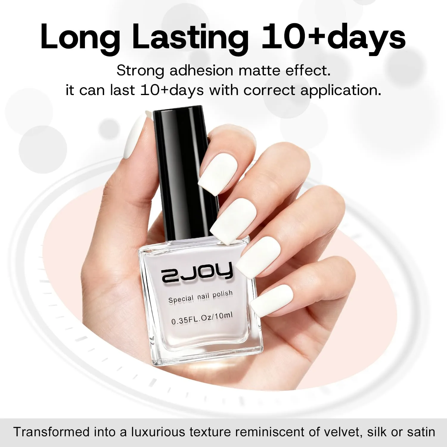Major Dijit Matte Nail Polish – Quick Dry, No UV Light Needed, 10ml (0.35 FL.OZ), Vegan & Cruelty-Free, Chip-Resistant & Non-Toxic, Velvet Smooth Finish for Women – Long-Lasting Salon Quality