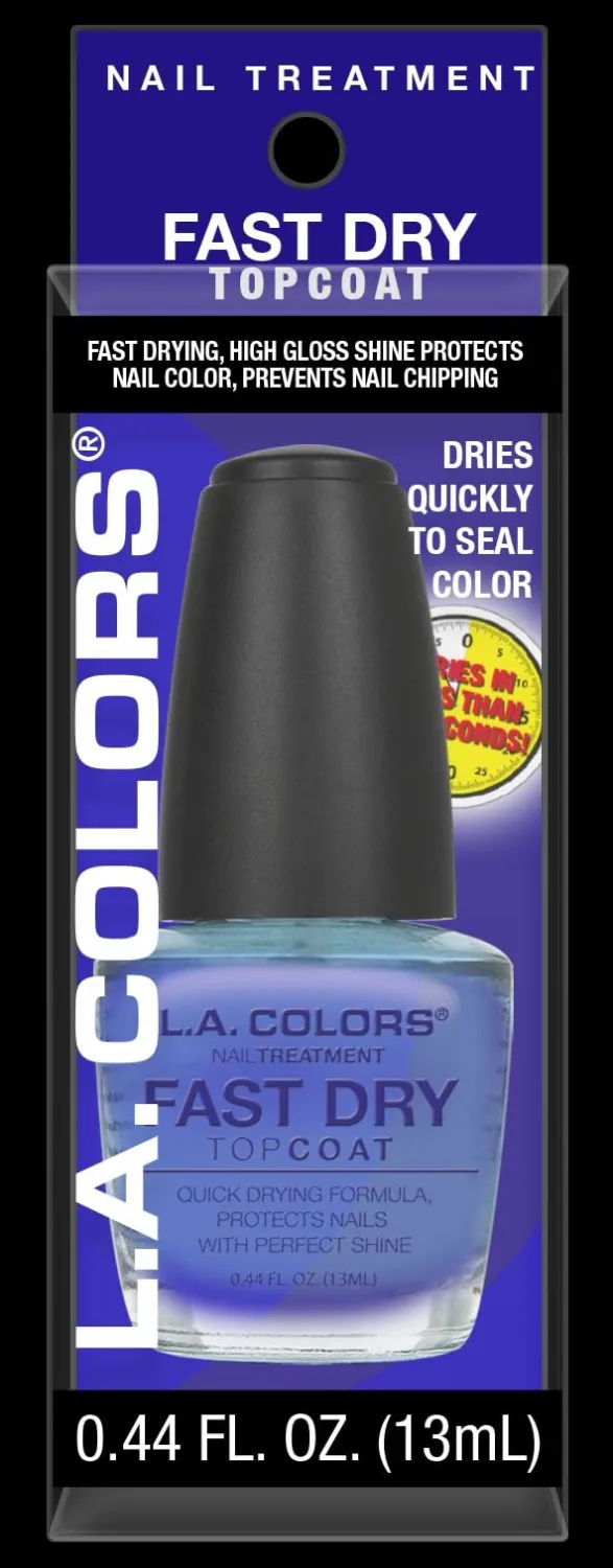 L.A. COLORS Fast Dry Top Coat Treatment CBNT536